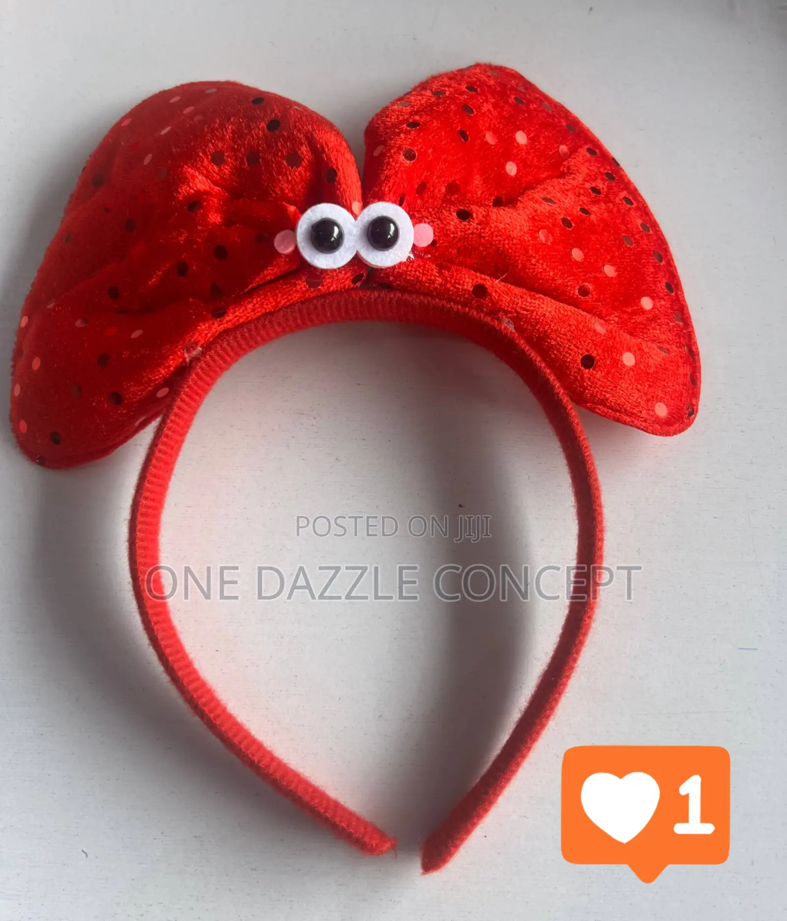 Mouse Ear Christmas Head Band