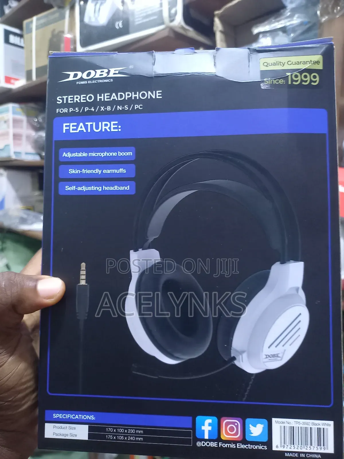 Dobe Headphone Ps4,5,Xbox,Pc