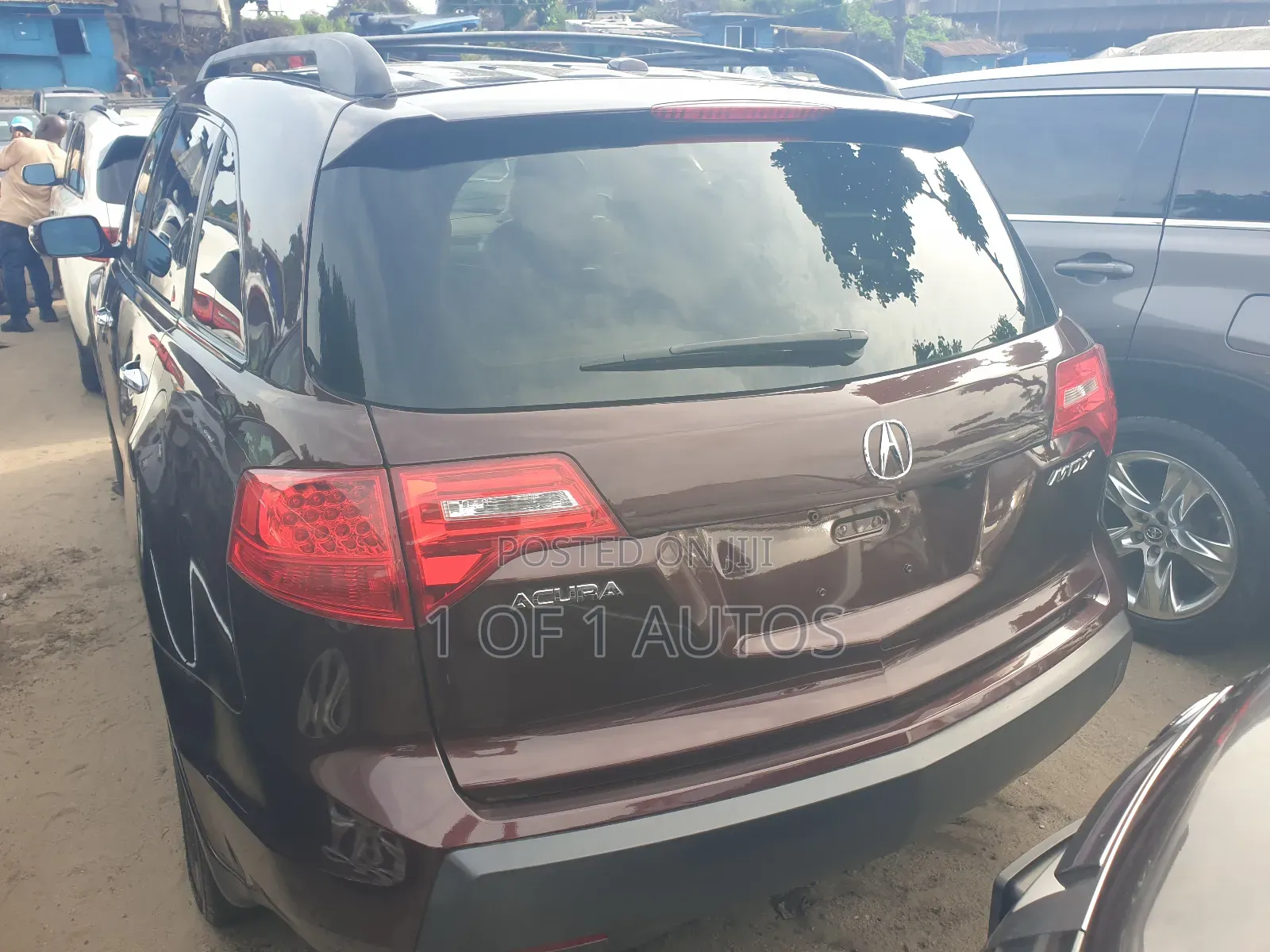 Acura MDX Sport Package AWD (3.7L 6cyl 5A) 2009 Red