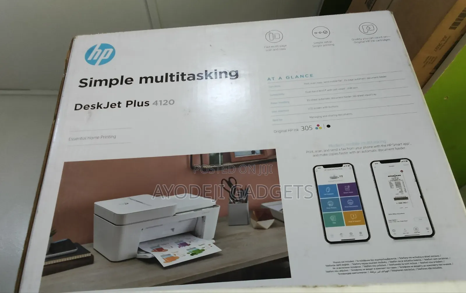 Hp Deskjet 4120 All in One Printer