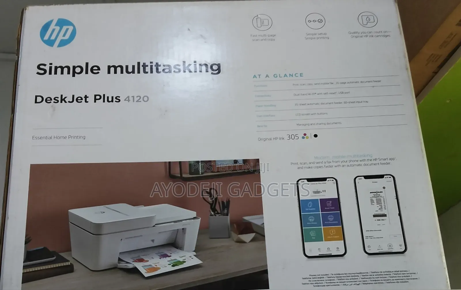 Hp Deskjet 4120 All in One Printer