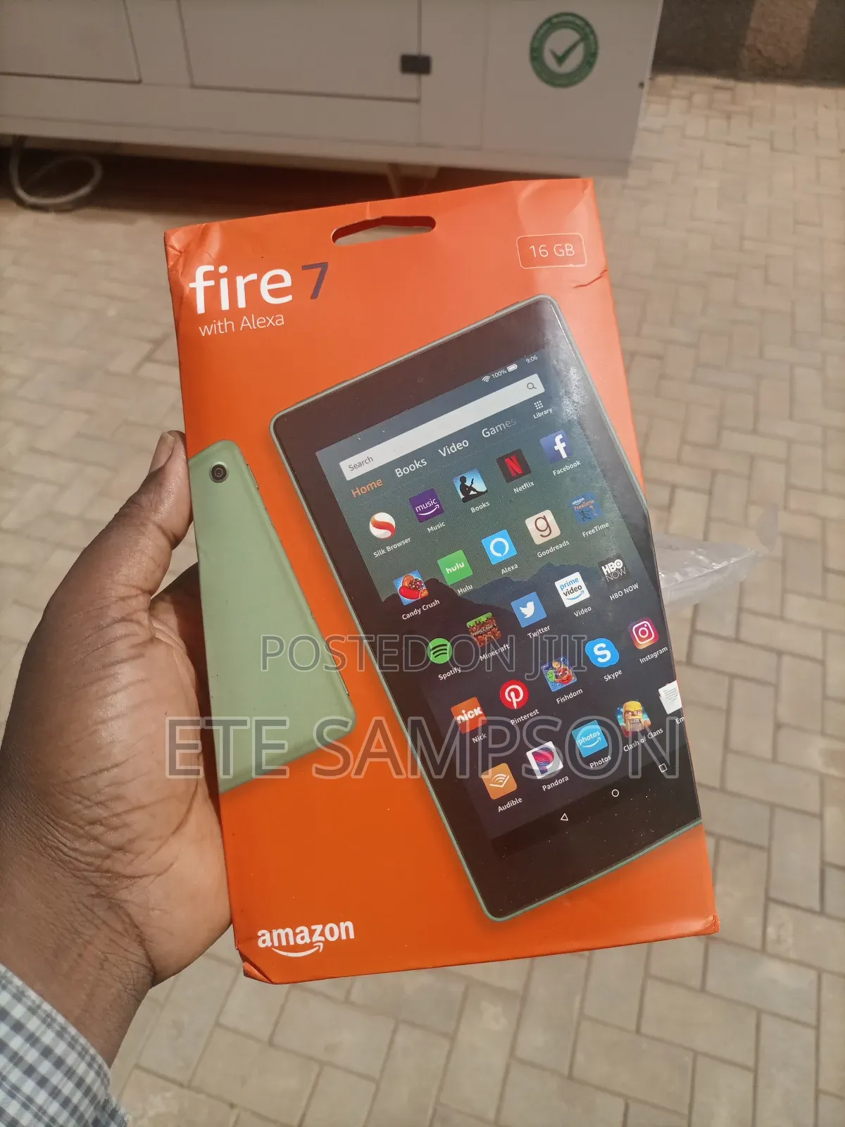 New Amazon Fire 7 16 GB Black