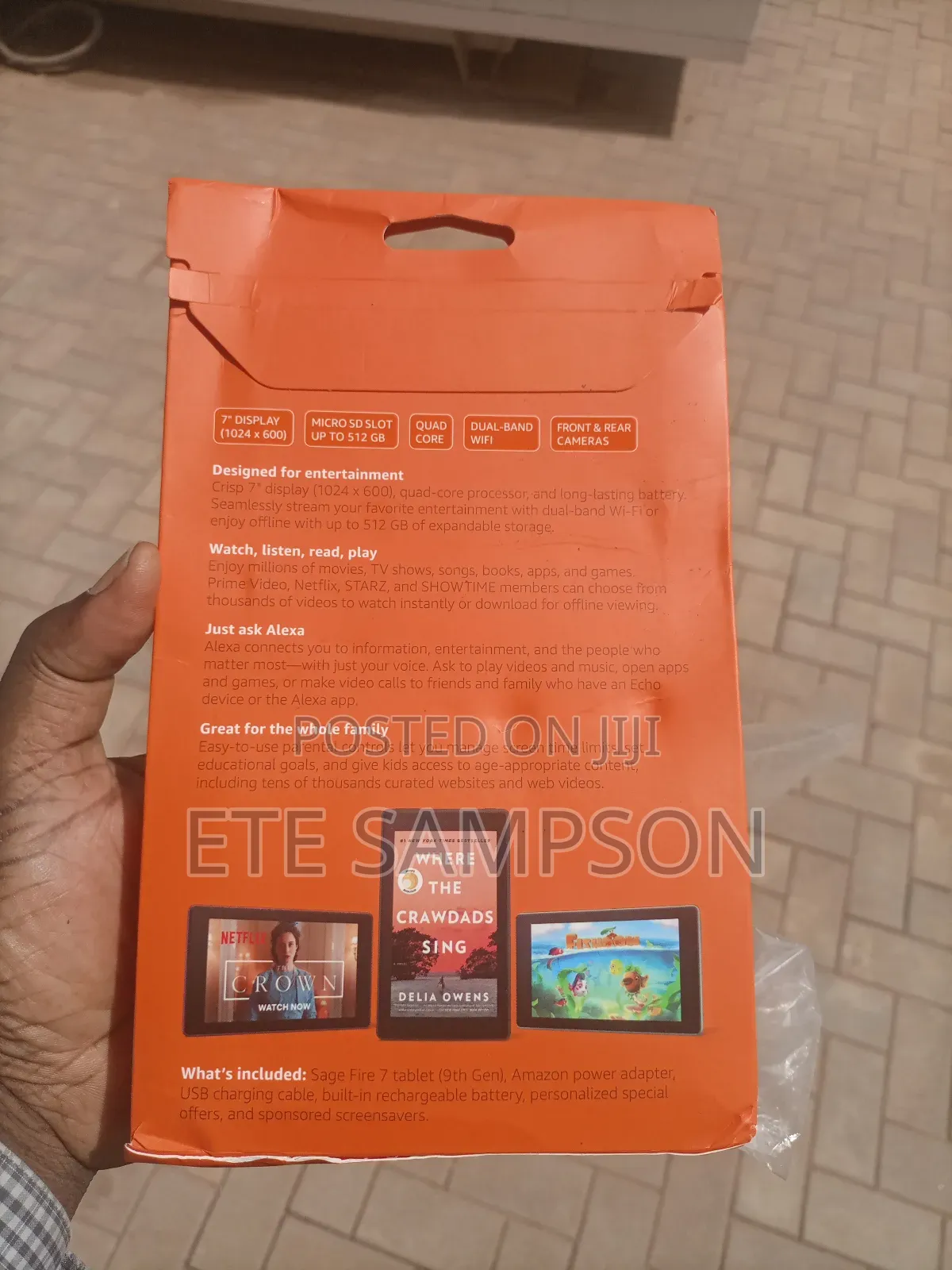 New Amazon Fire 7 16 GB Black
