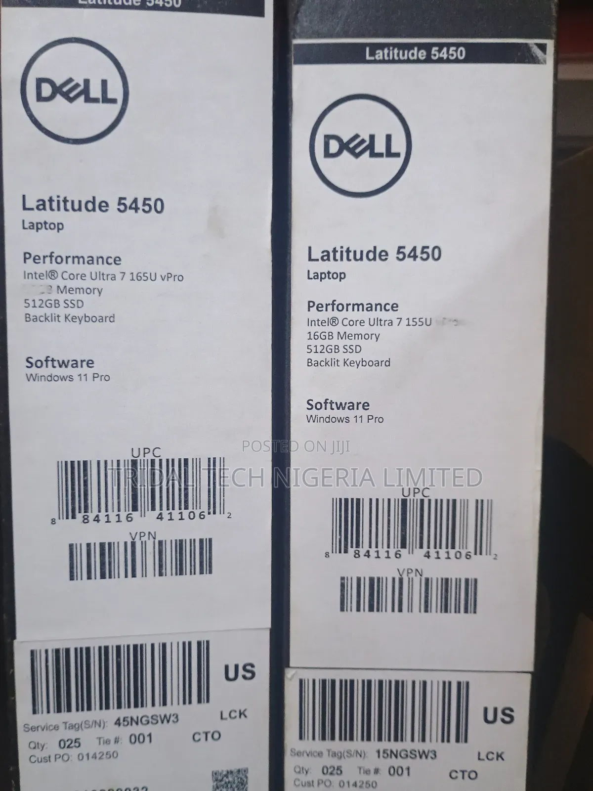 New Laptop Dell Latitude 5450 16GB Intel Core Ultra 7 SSD 512GB