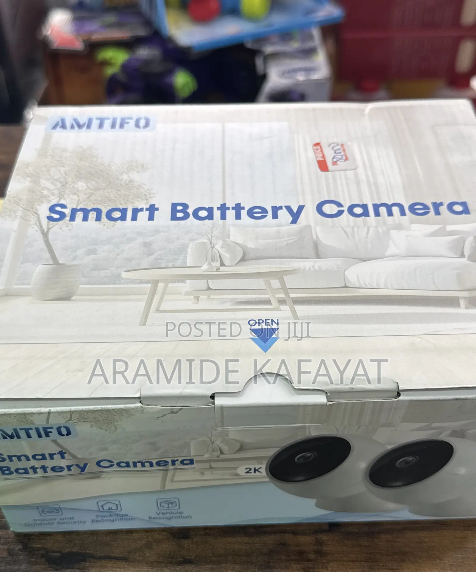 Amtifo Security Smart Battery Cameras