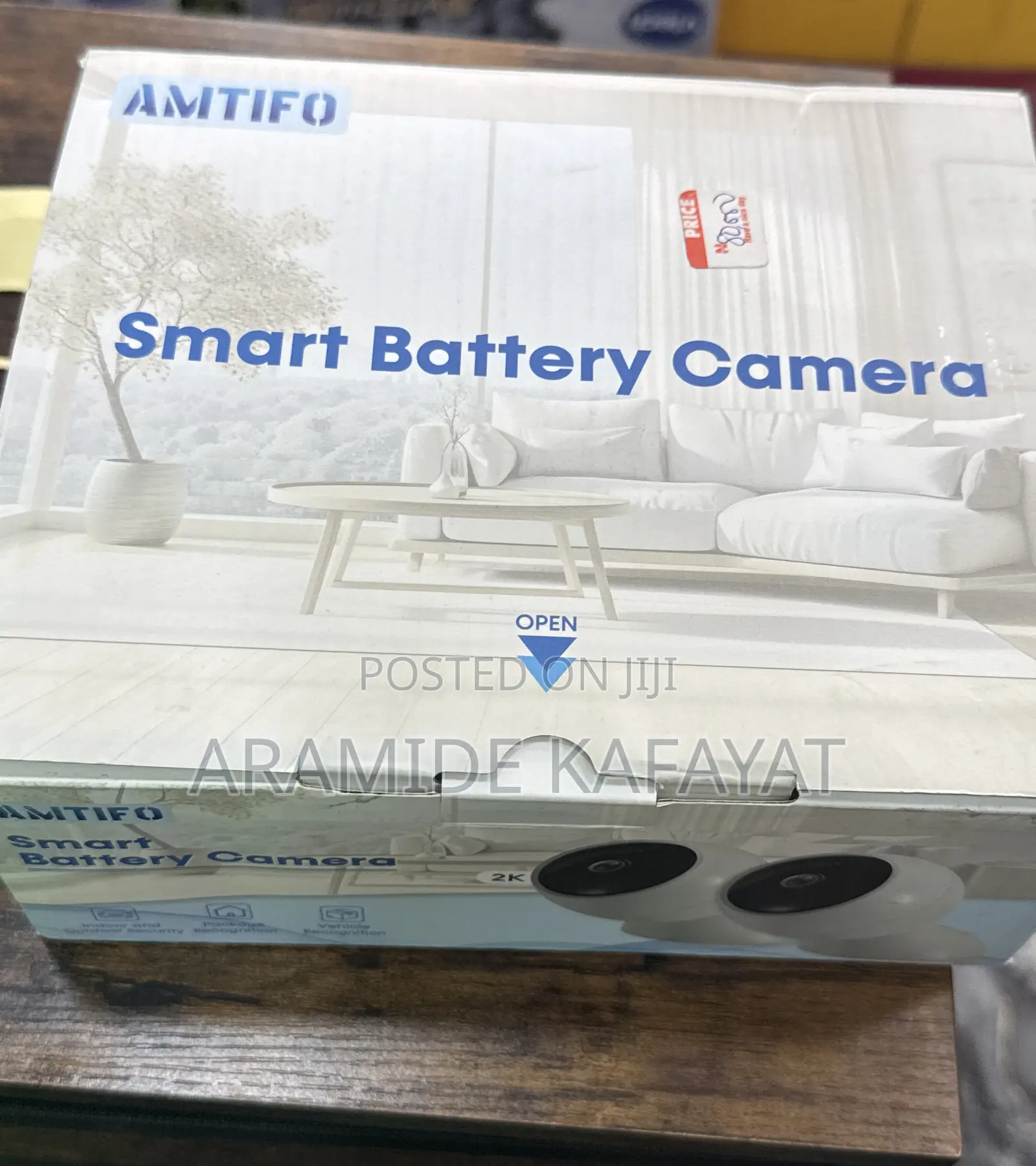 Amtifo Security Smart Battery Cameras