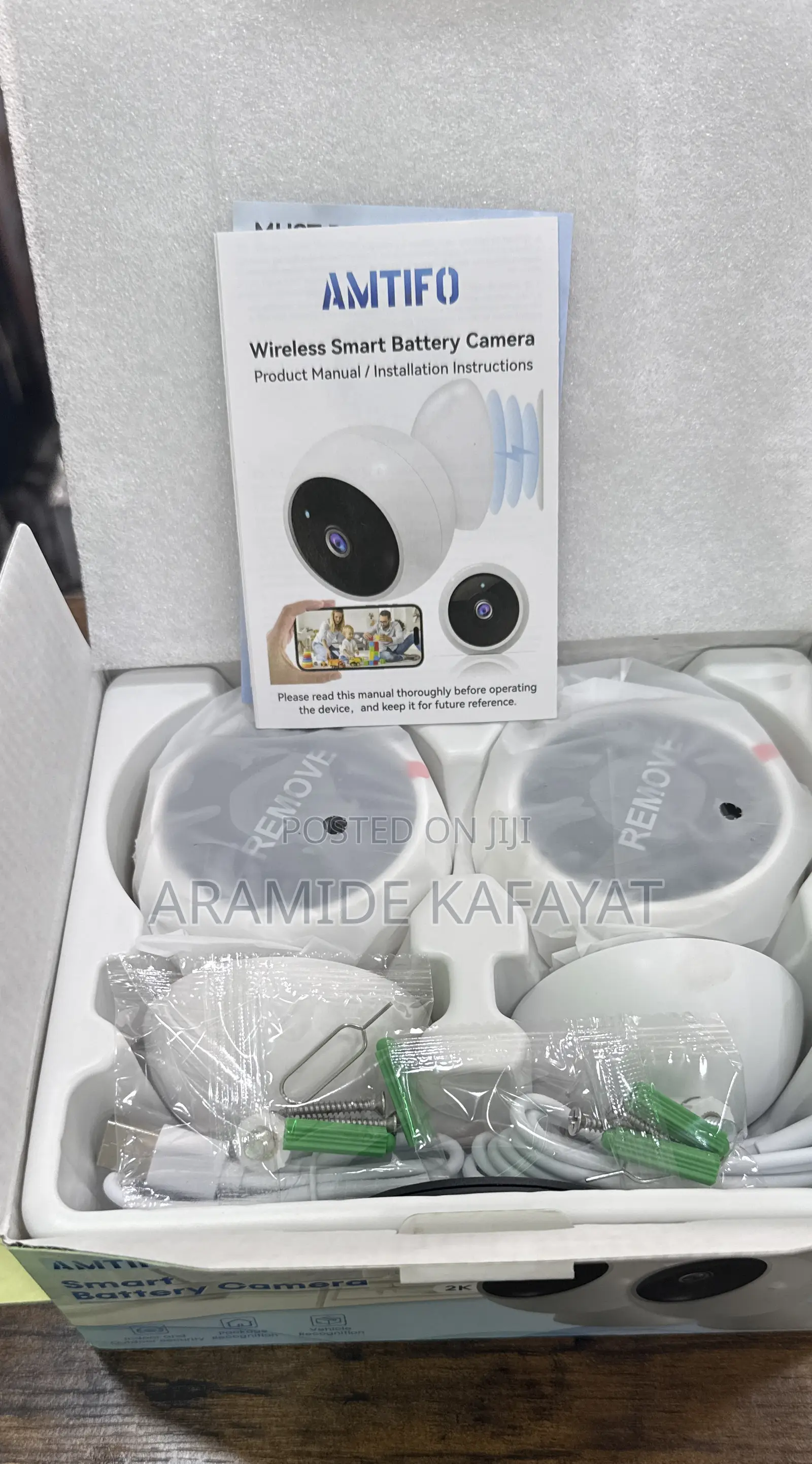 Amtifo Security Smart Battery Cameras