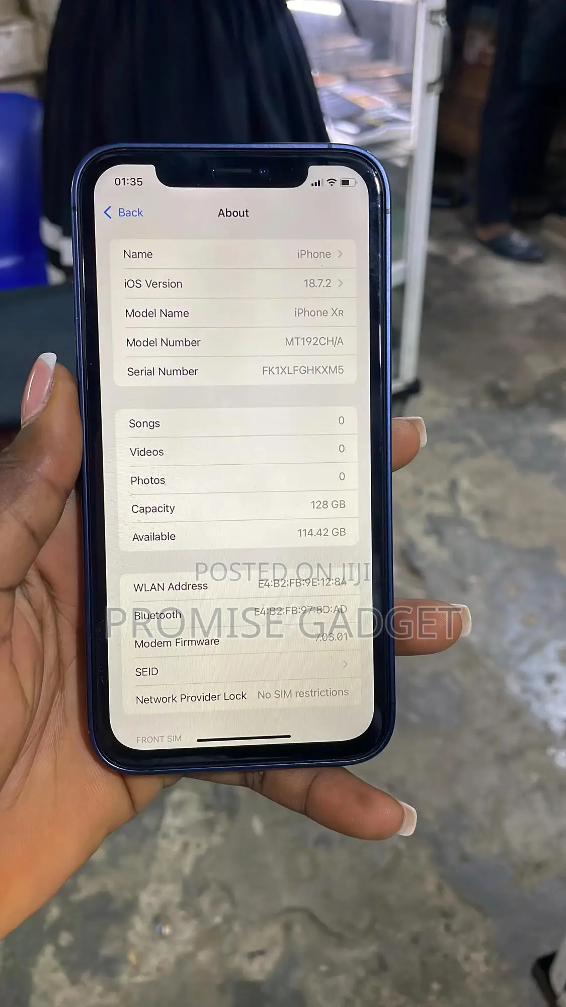 New Apple iPhone XR 128 GB Orange