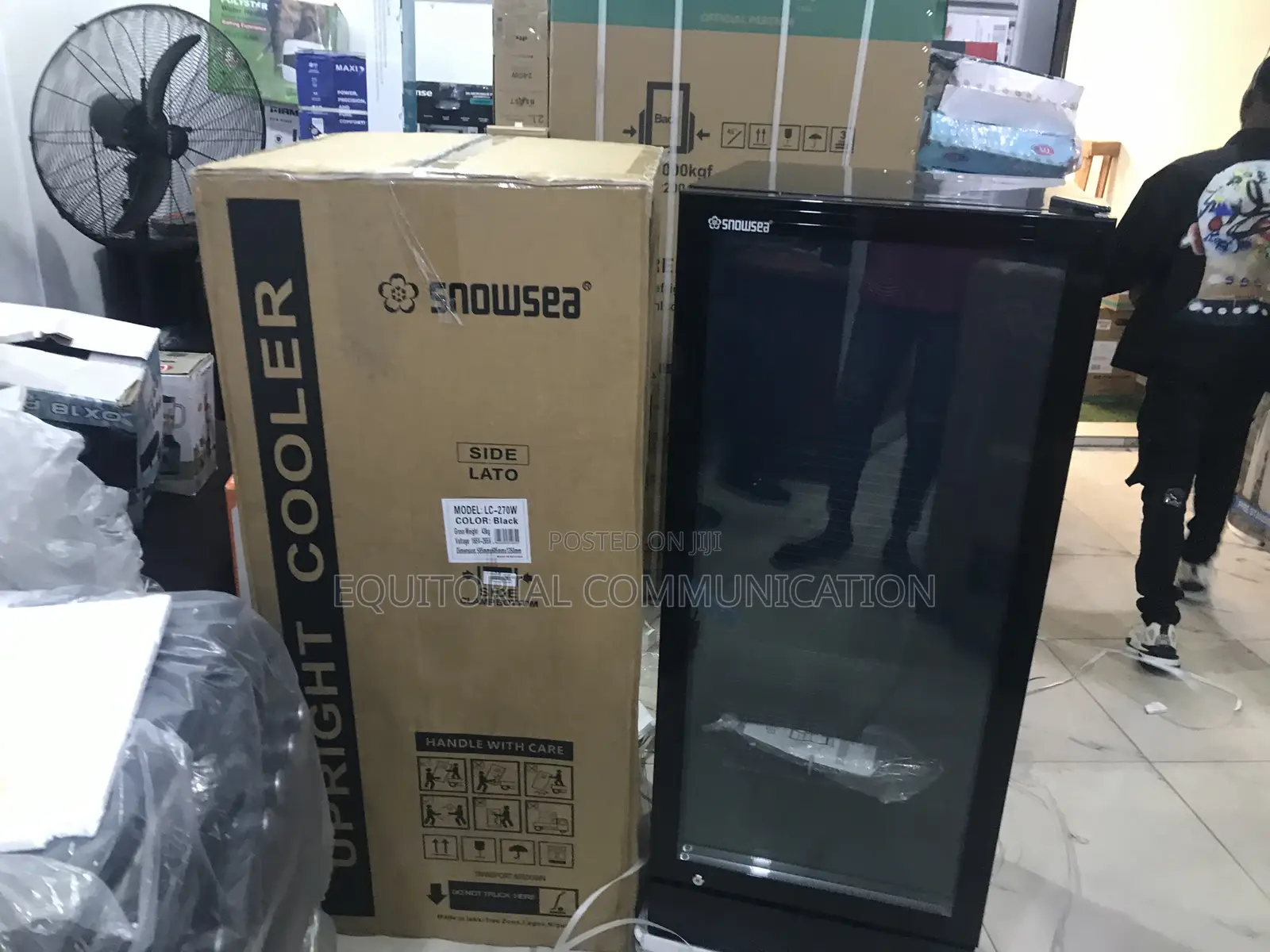 Snowsea Lc-270w Food Beverage Display Fridge
