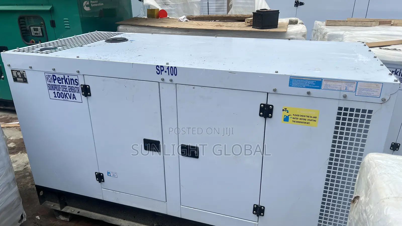 100kva Perkins Soundproof Generator