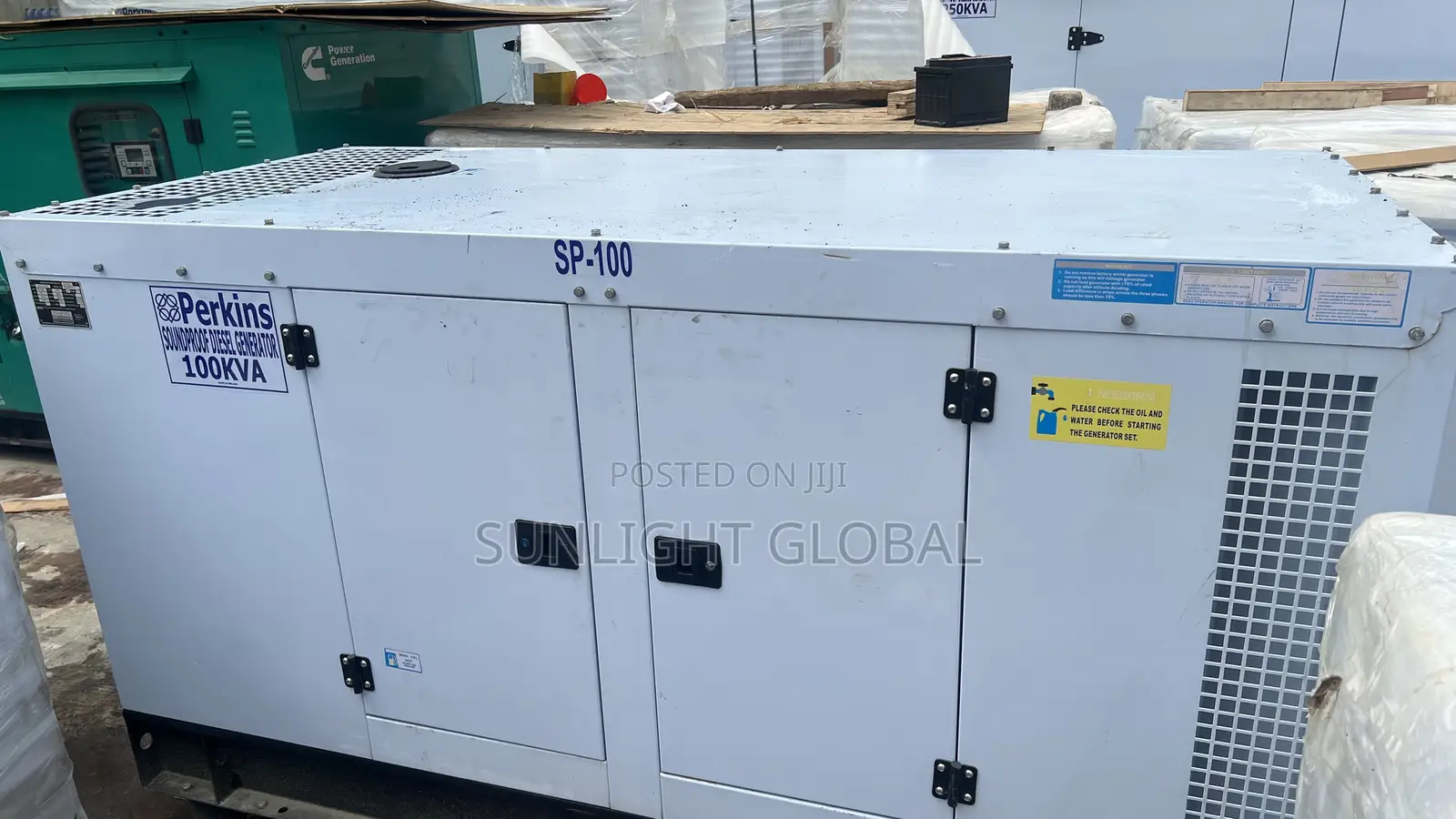 100kva Perkins Soundproof Generator