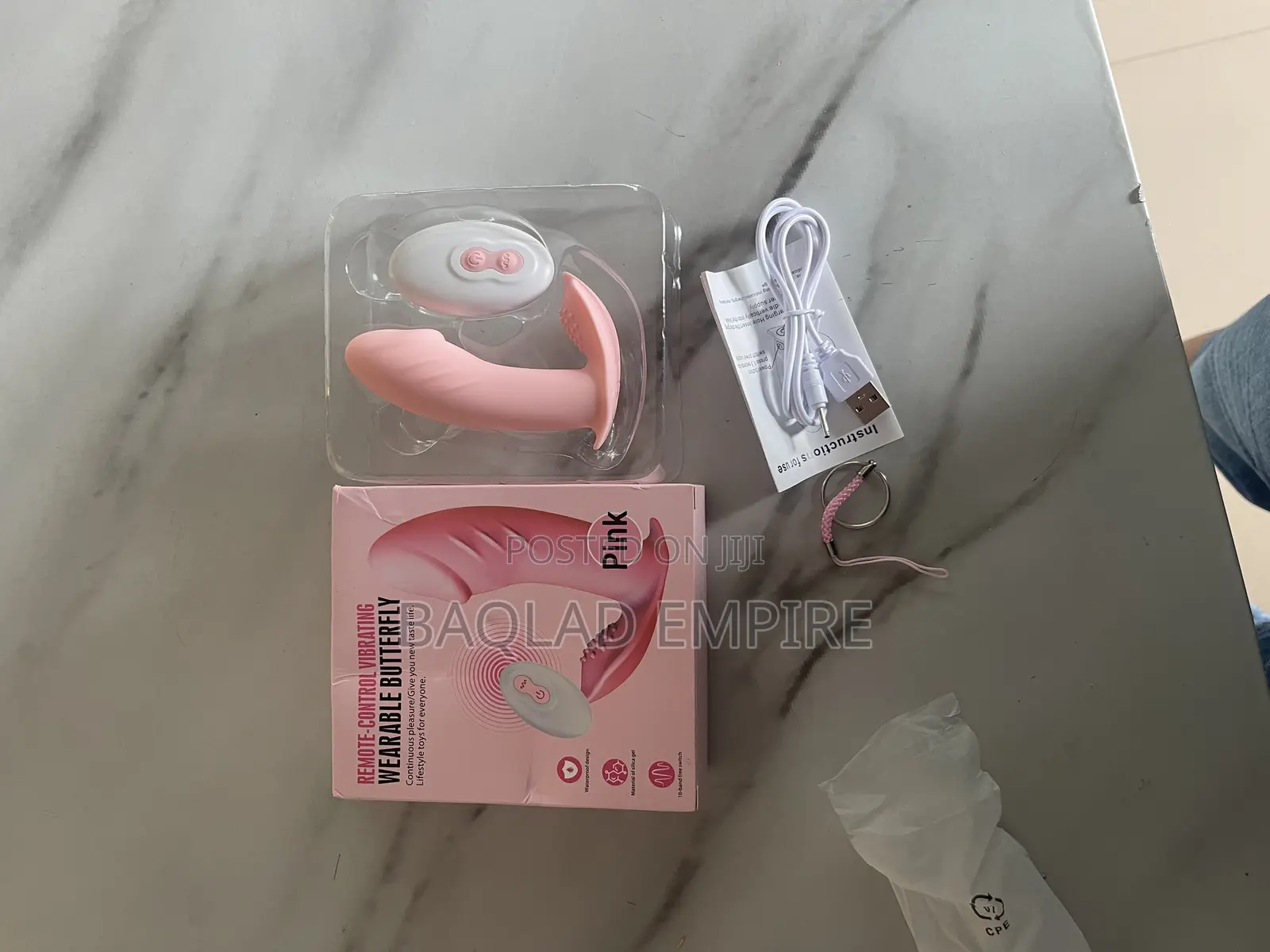 Wearable Butterfly Vibrator Sex Toy With Remote Control for Women