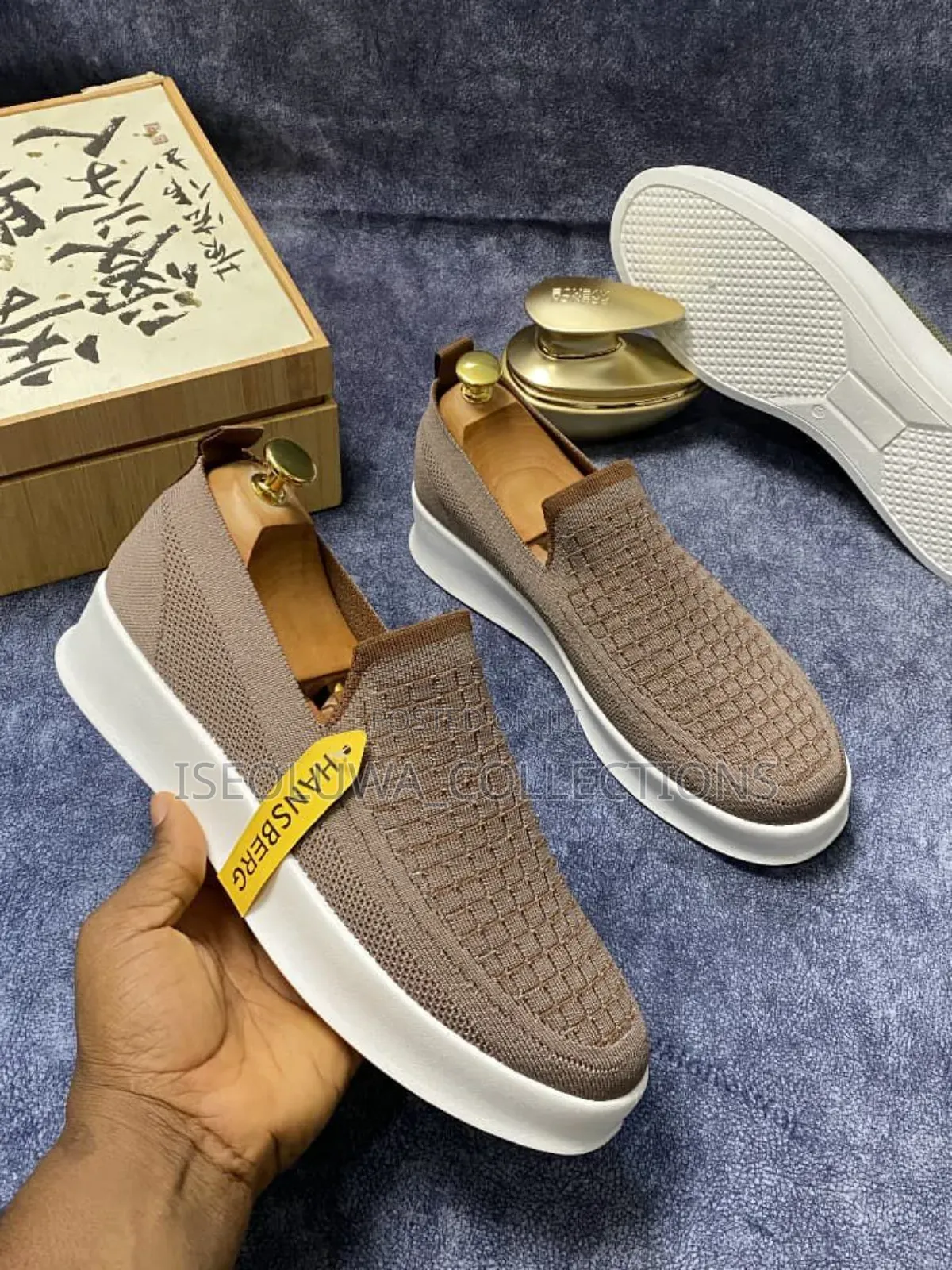 Hansberg Breathable Knit Shoes With Comfort Sole