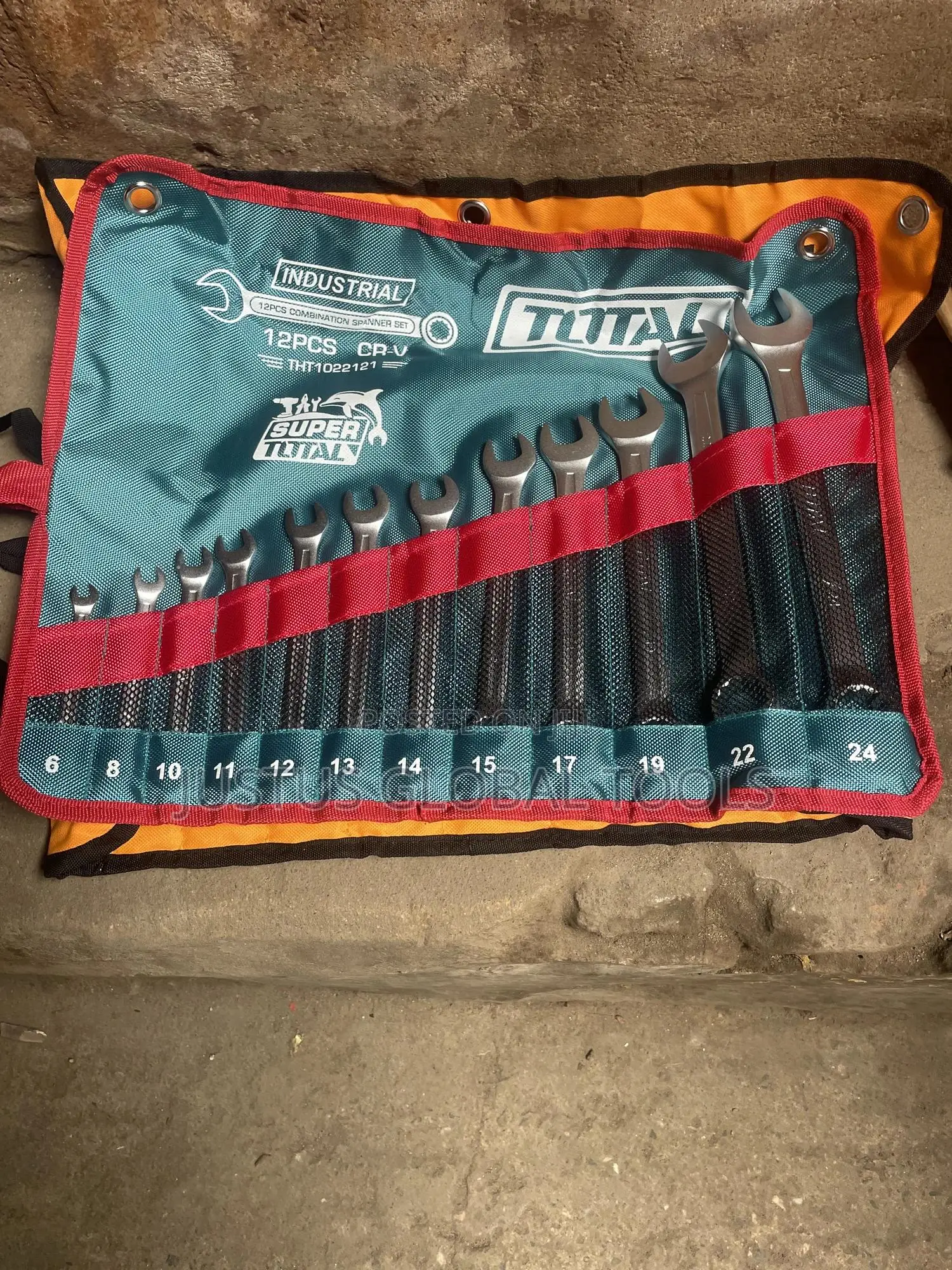 Original Total Set of Combination Spanners 6 to 24mm