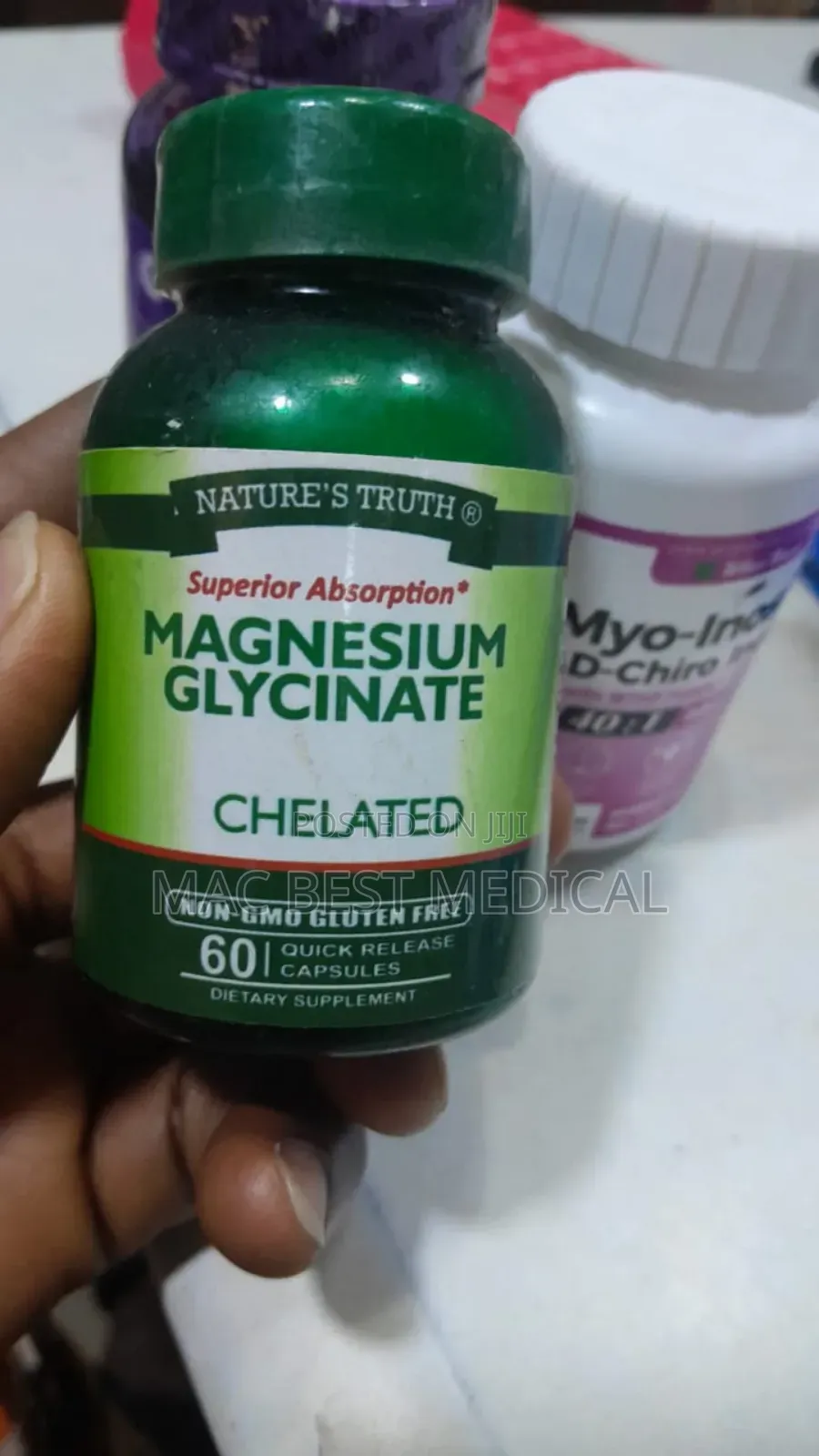 Nature's Truth Chelated Magnesium Glycinate