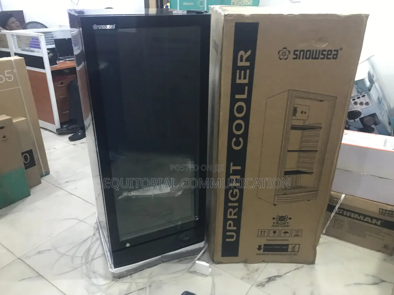Snowsea Lc-270w Showroom Glass Door Fridge