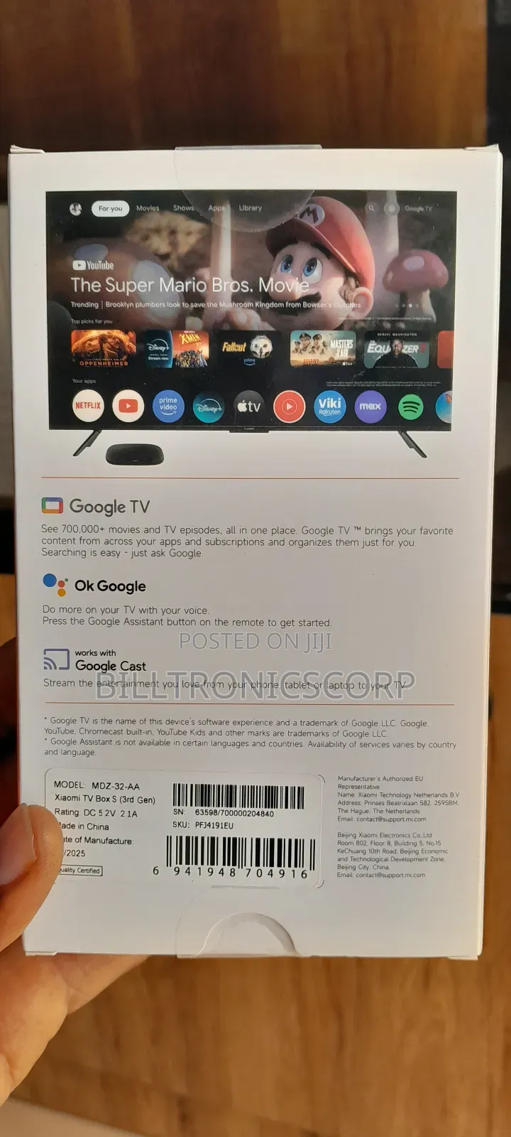 Xiaomi Tv Box S Ultra Hd