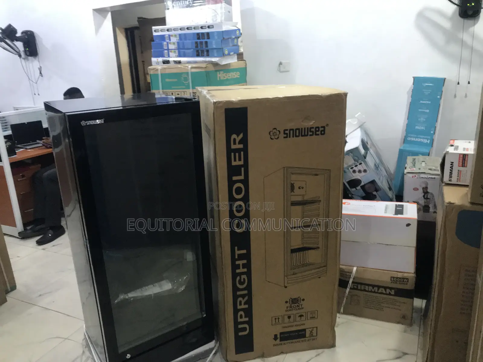Snowsea Lc-270w Elegant Glass Door Chiller