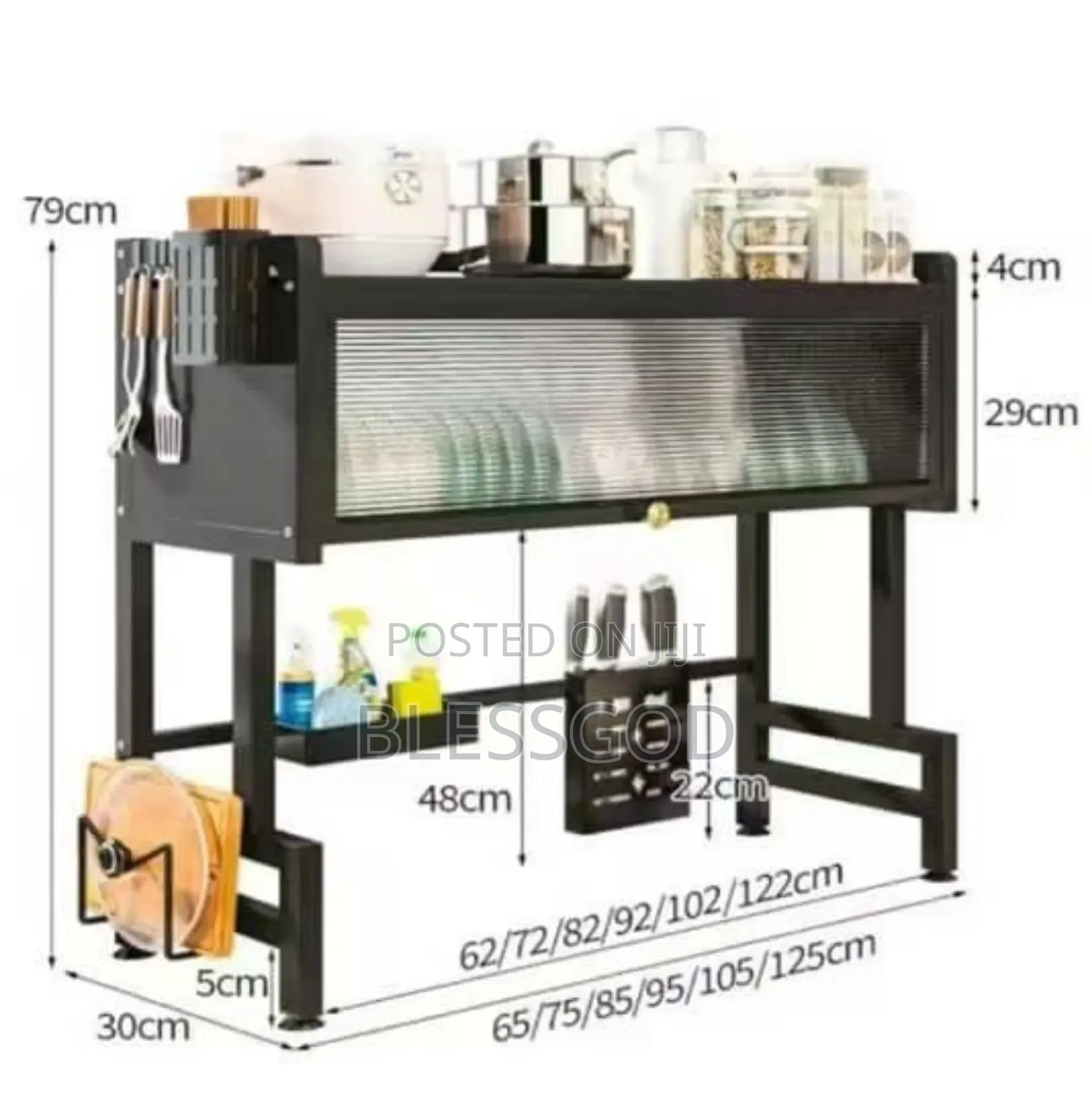 65cm Oval the Sink Plate Rack