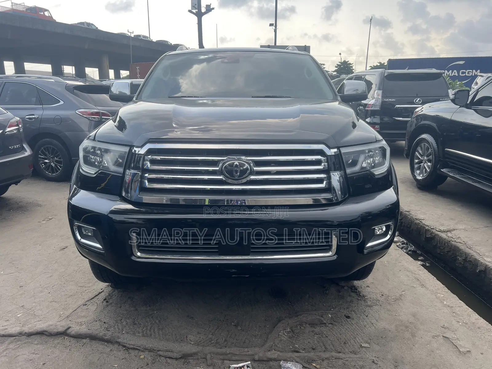Toyota Sequoia Platinum 4x4 2019 Black