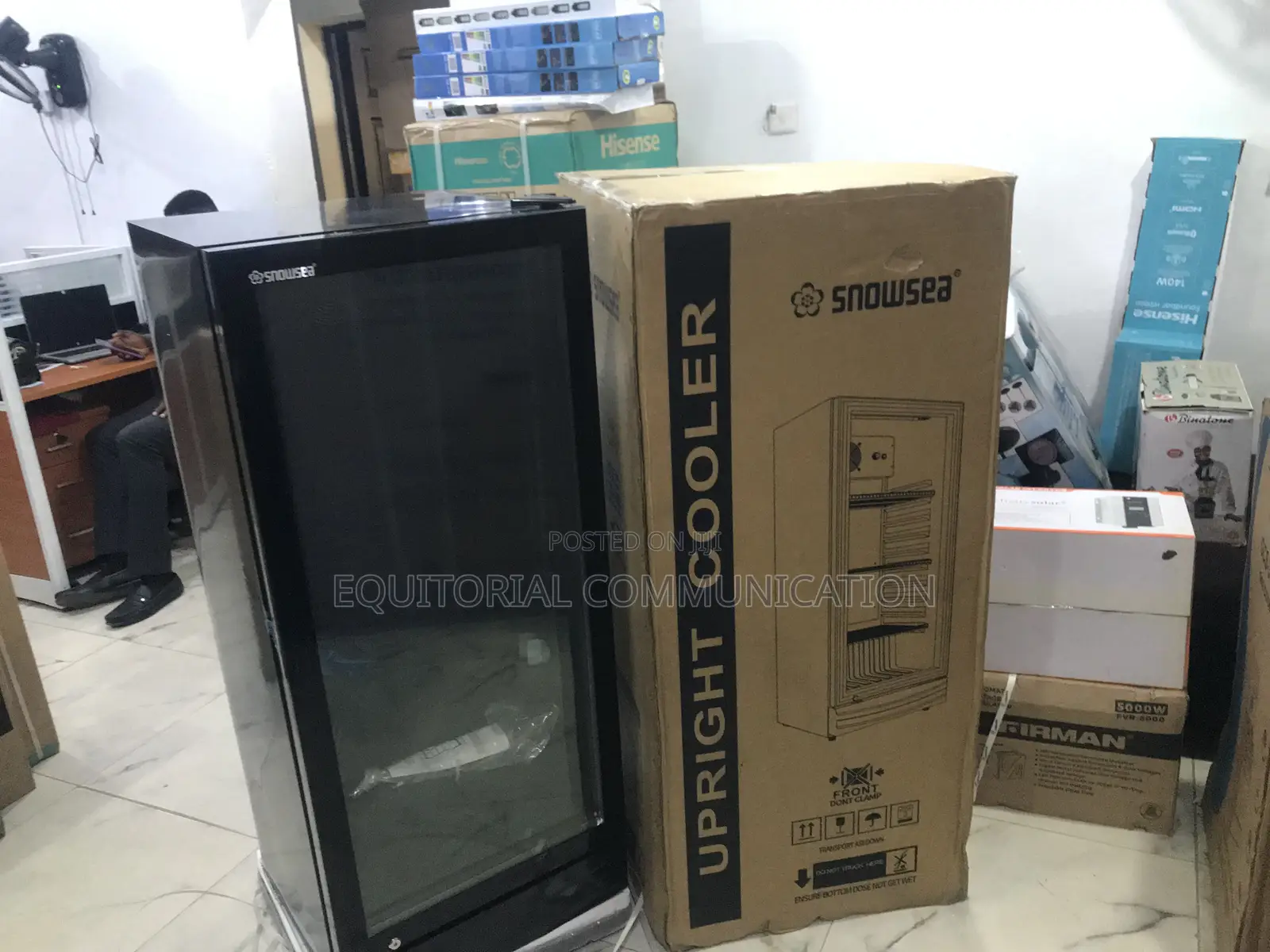 Snowsea Lc-270w Indoor Commercial Display Fridge