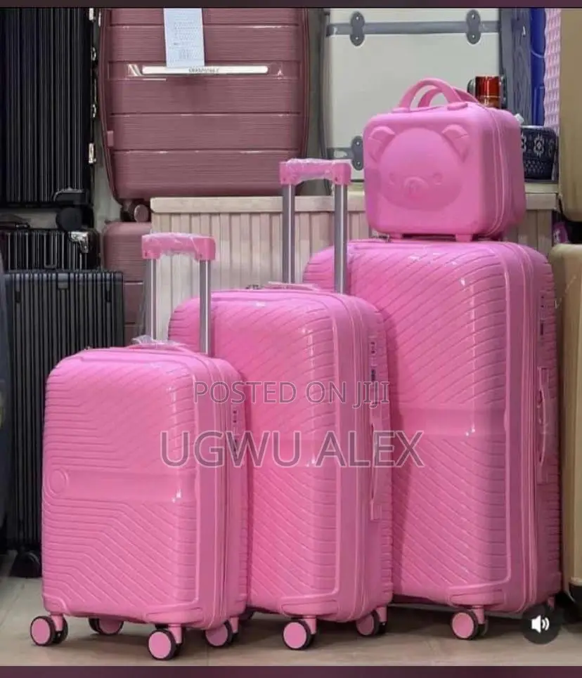Another Colors 4in 1 Quality Rubber Luggage Travel Box