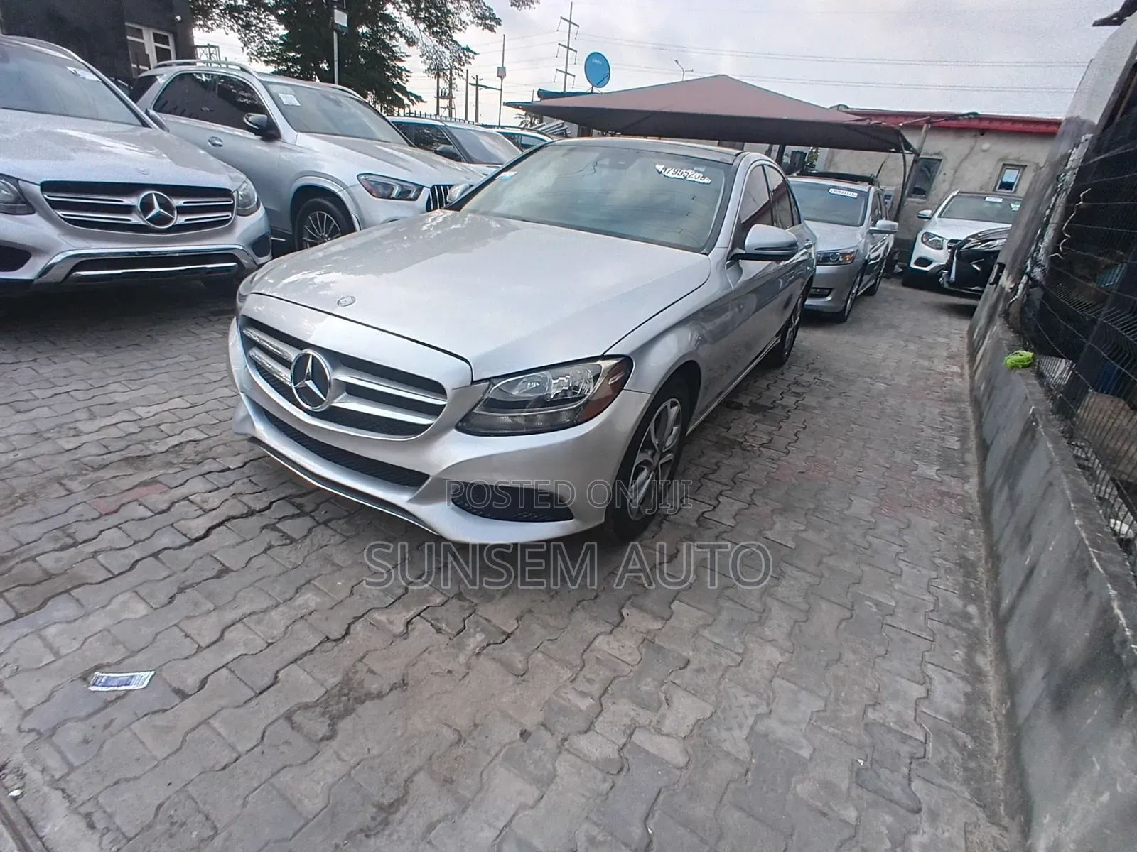 Mercedes-Benz C300 Base 4Matic Sedan AWD (2.0L 4cyl 7A) 2016 Silver