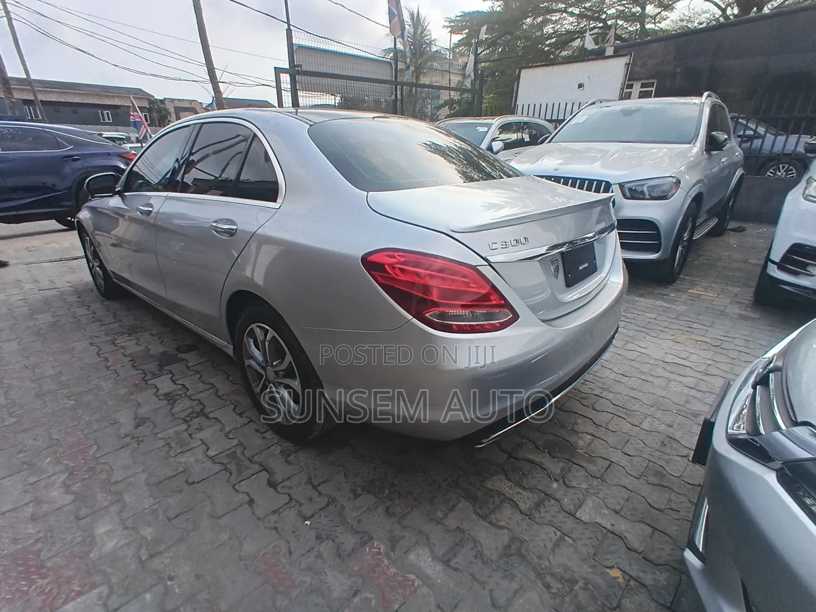Mercedes-Benz C300 Base 4Matic Sedan AWD (2.0L 4cyl 7A) 2016 Silver