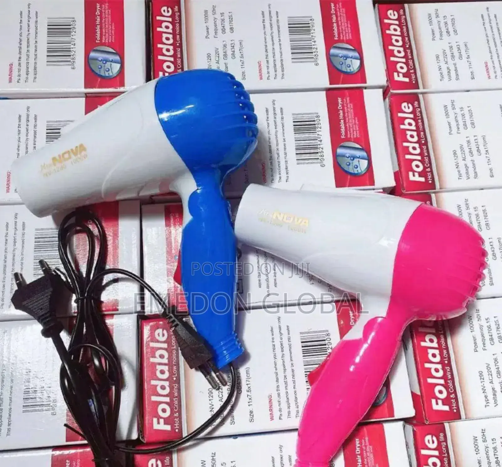 Portable Foldable Nova Hair Dryer