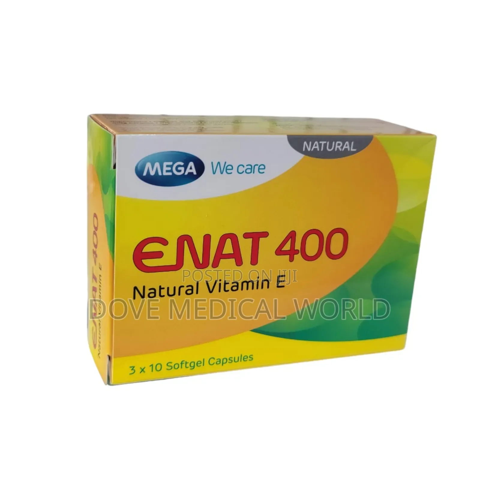 Enat 400 Natural Vitamin E Capsules