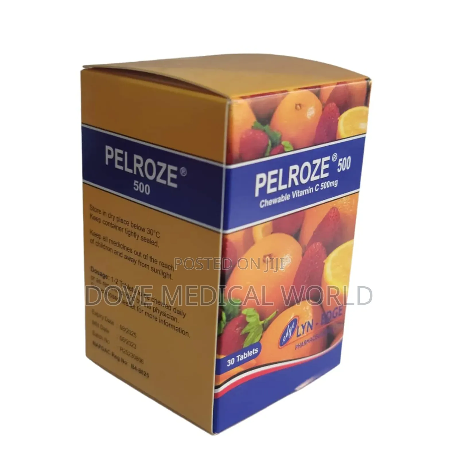 Pelroze 500 Chewable Vitamin C