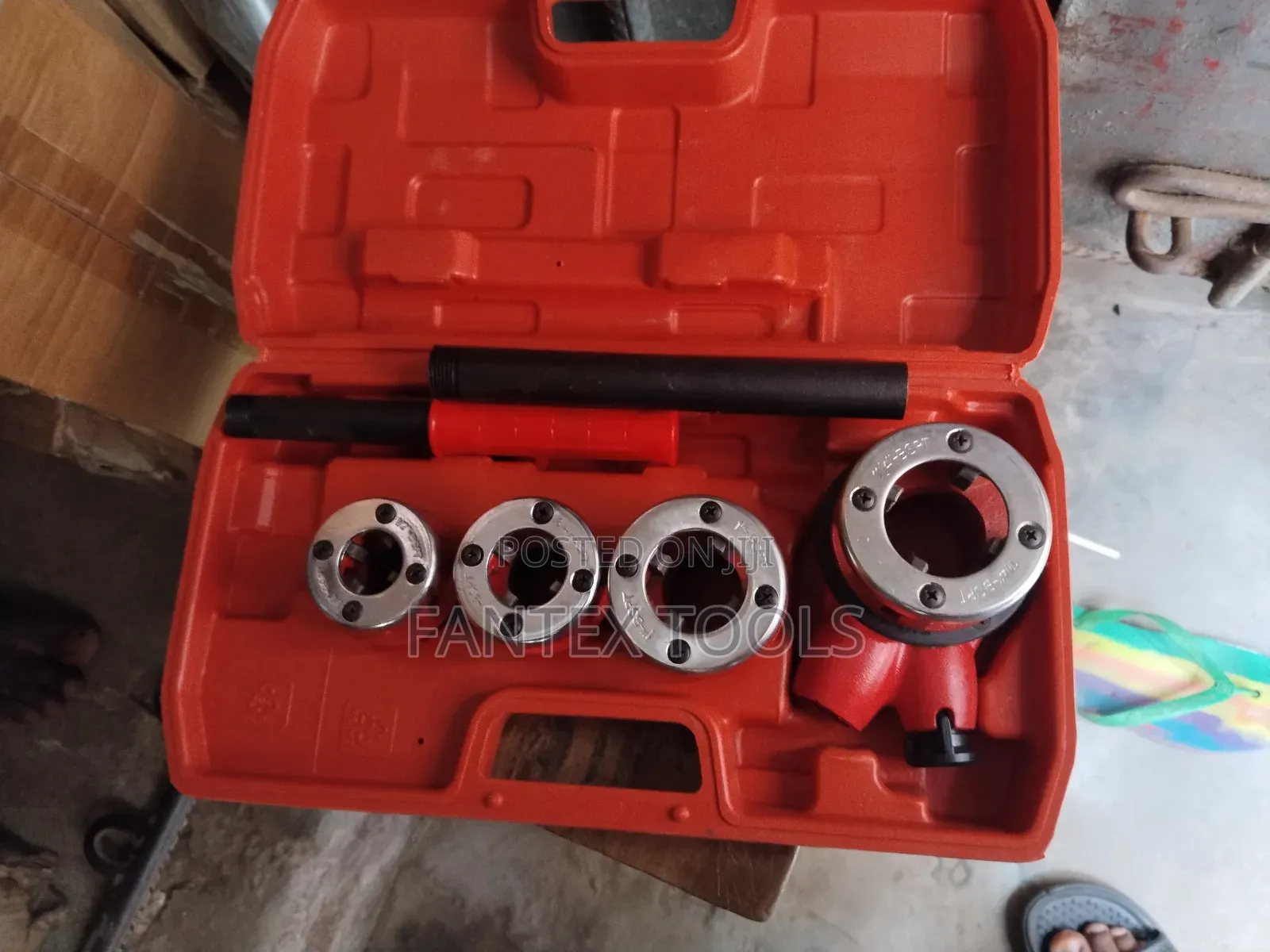 Die Stock 1/4" to 1/2".