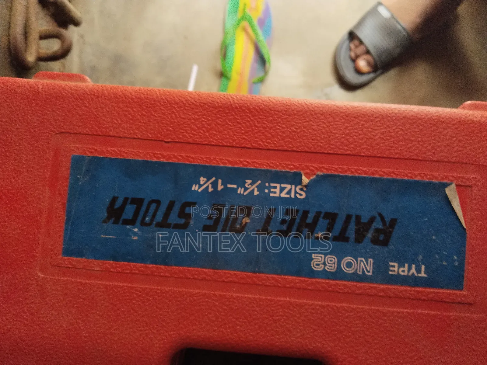 Die Stock 1/4" to 1/2".