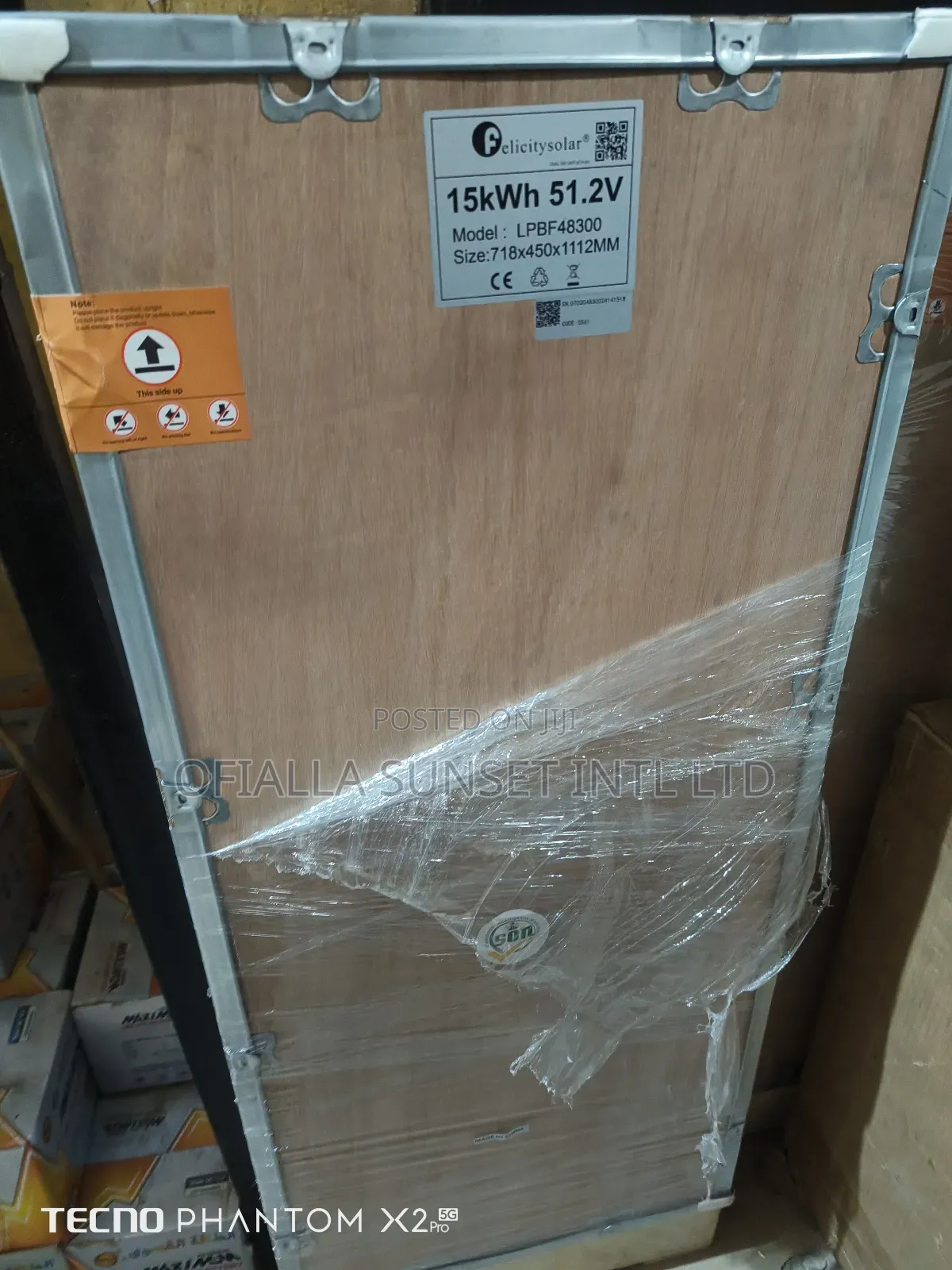 15kwh 48v Felicity Lithium Battery