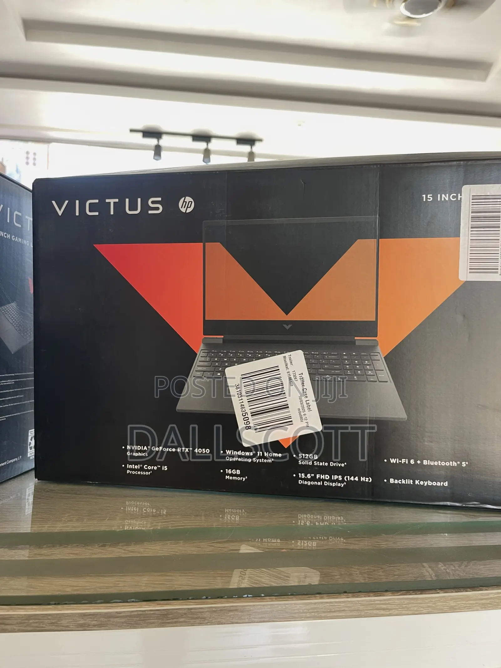 New Laptop HP Victus 15 16GB Intel Core I5 SSD 512GB