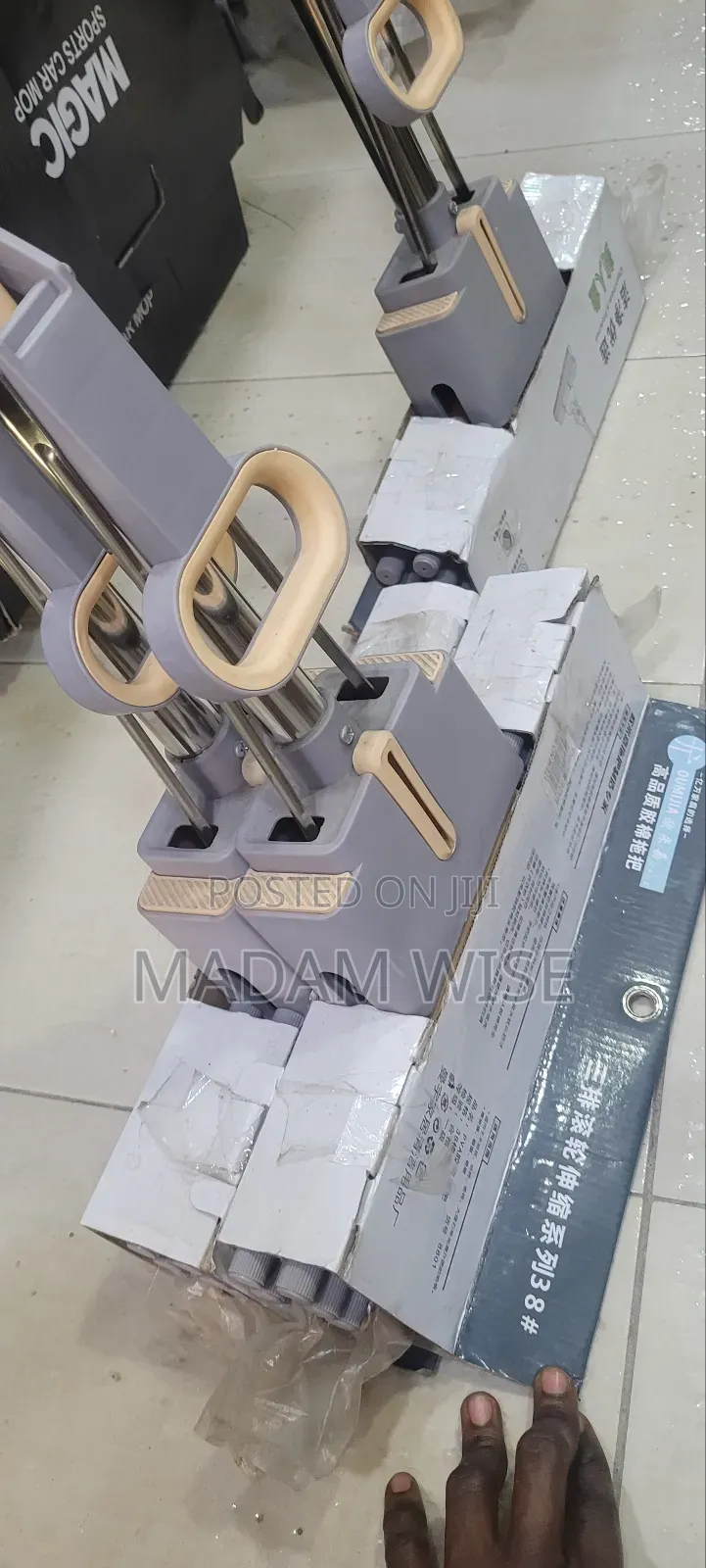 Moping Stick . Multi-Function ( Quality)