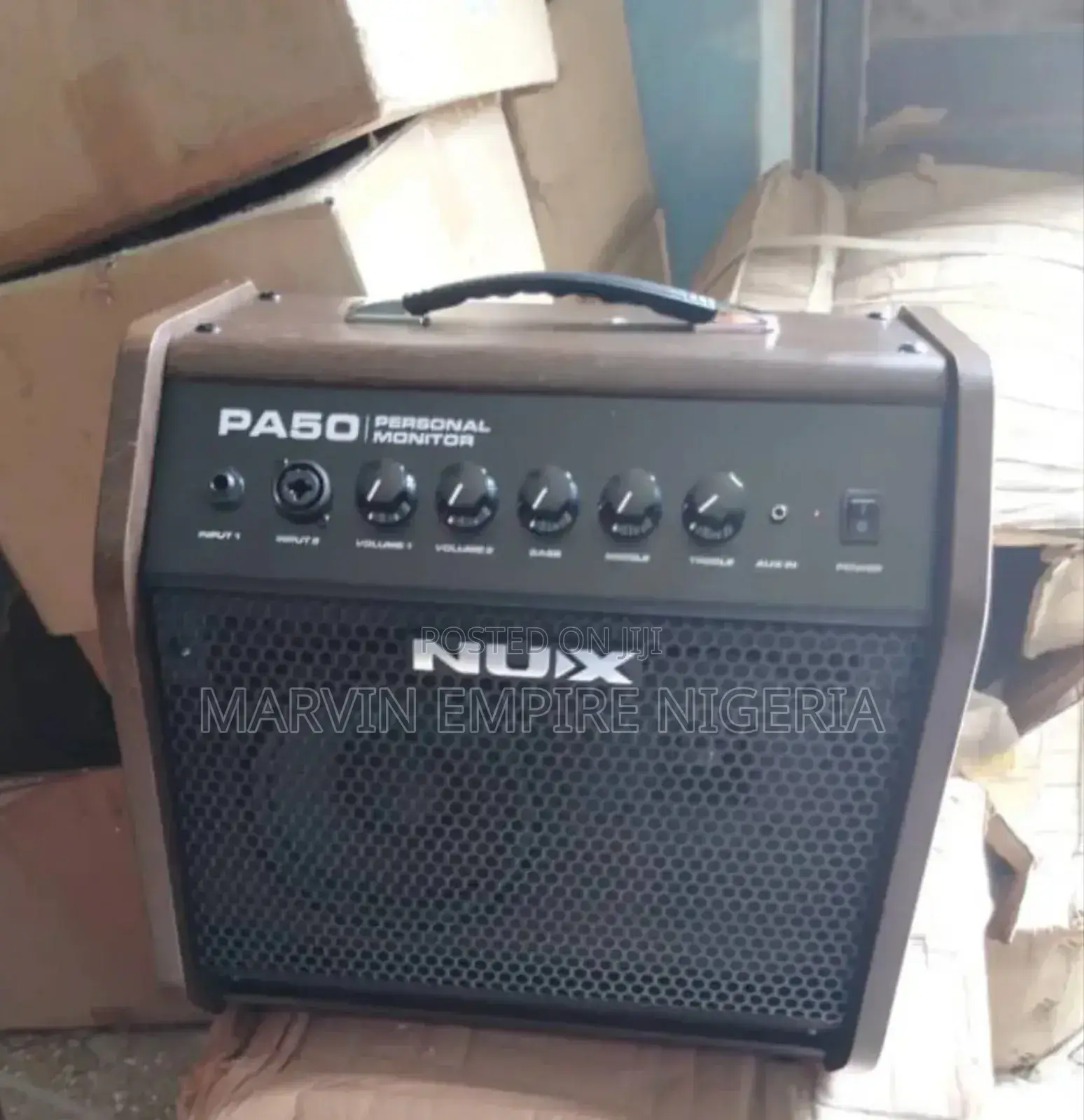 Nux Pa-50 Personal Monitor Amplifier 8inches