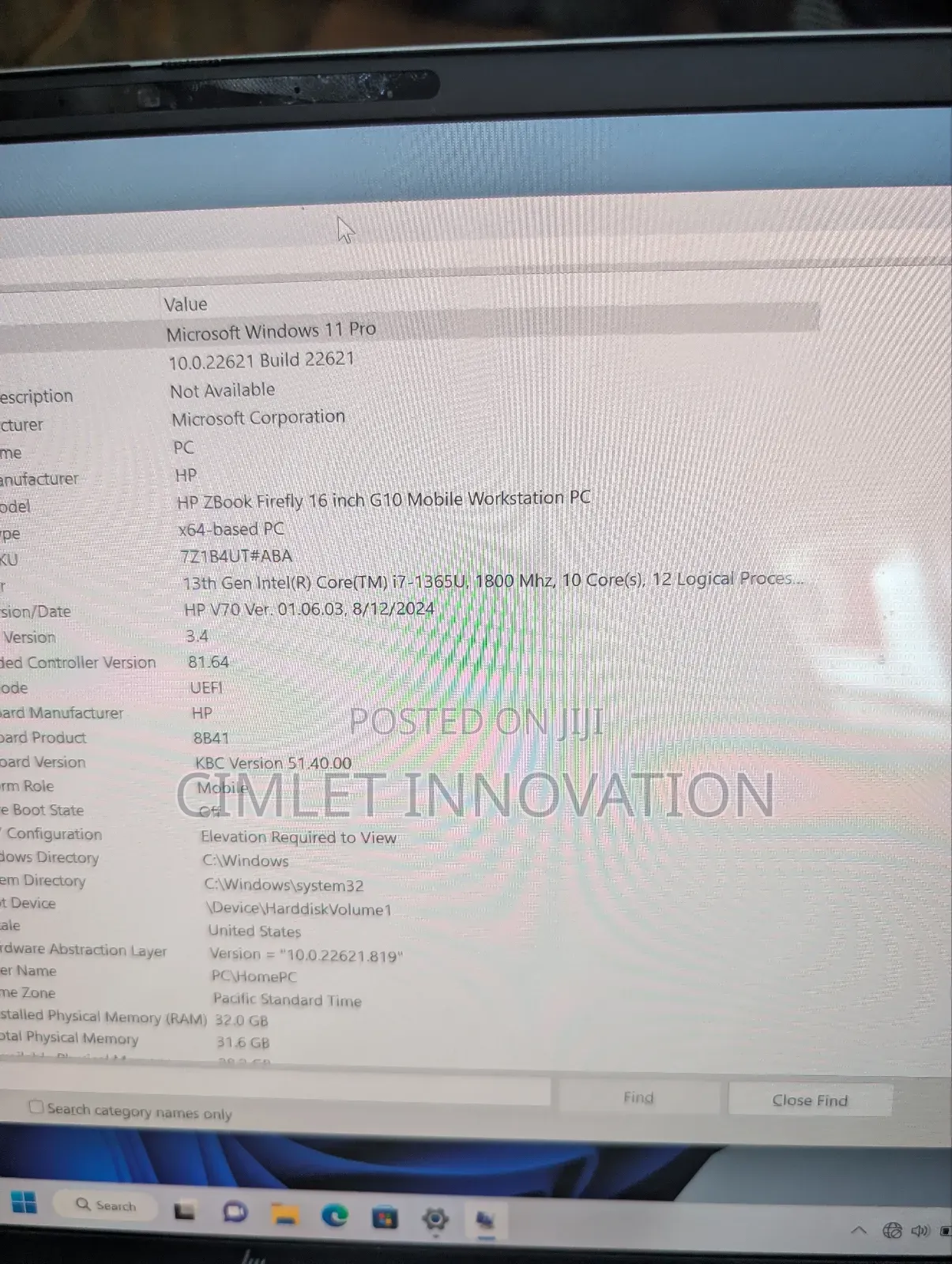 Laptop HP ZBook Firefly 16 G10 32GB Intel Core i7 SSD 1T