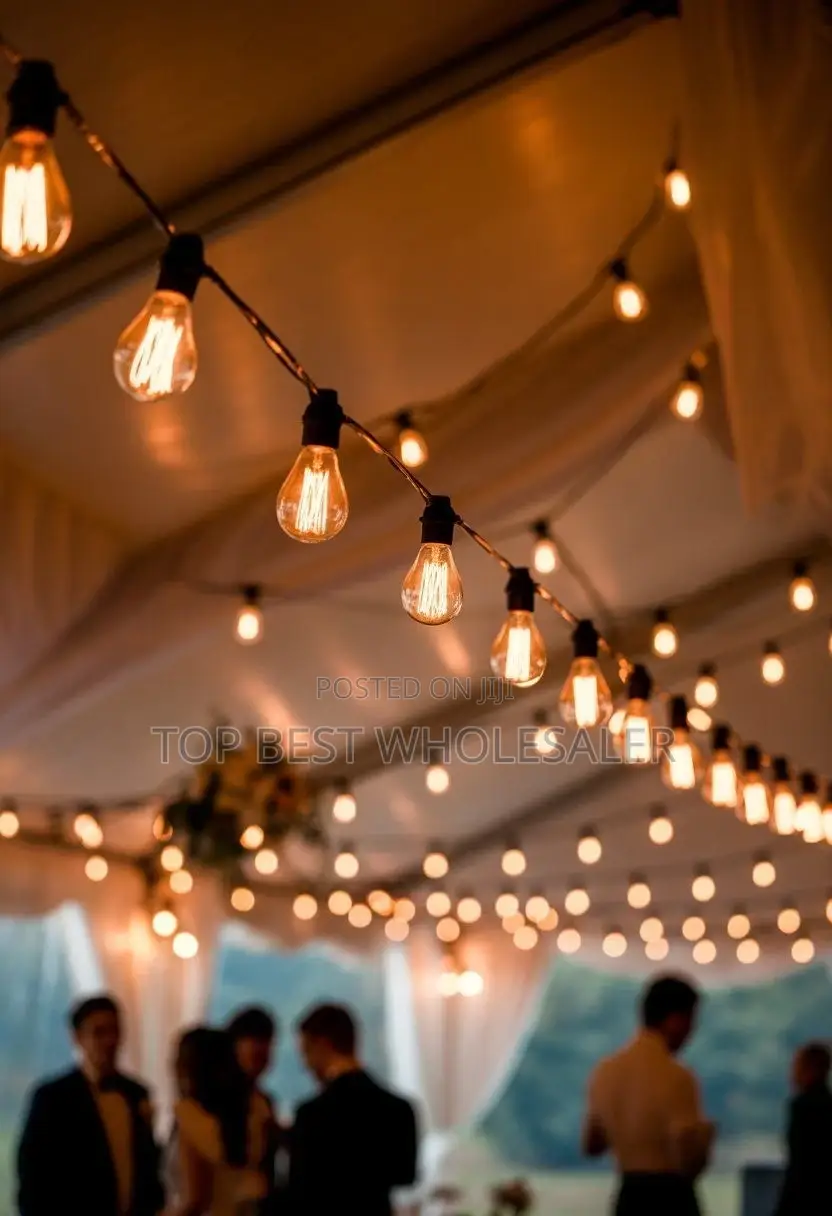 High Quality String Light 10meter 20bulb Is Complete With the Bulb