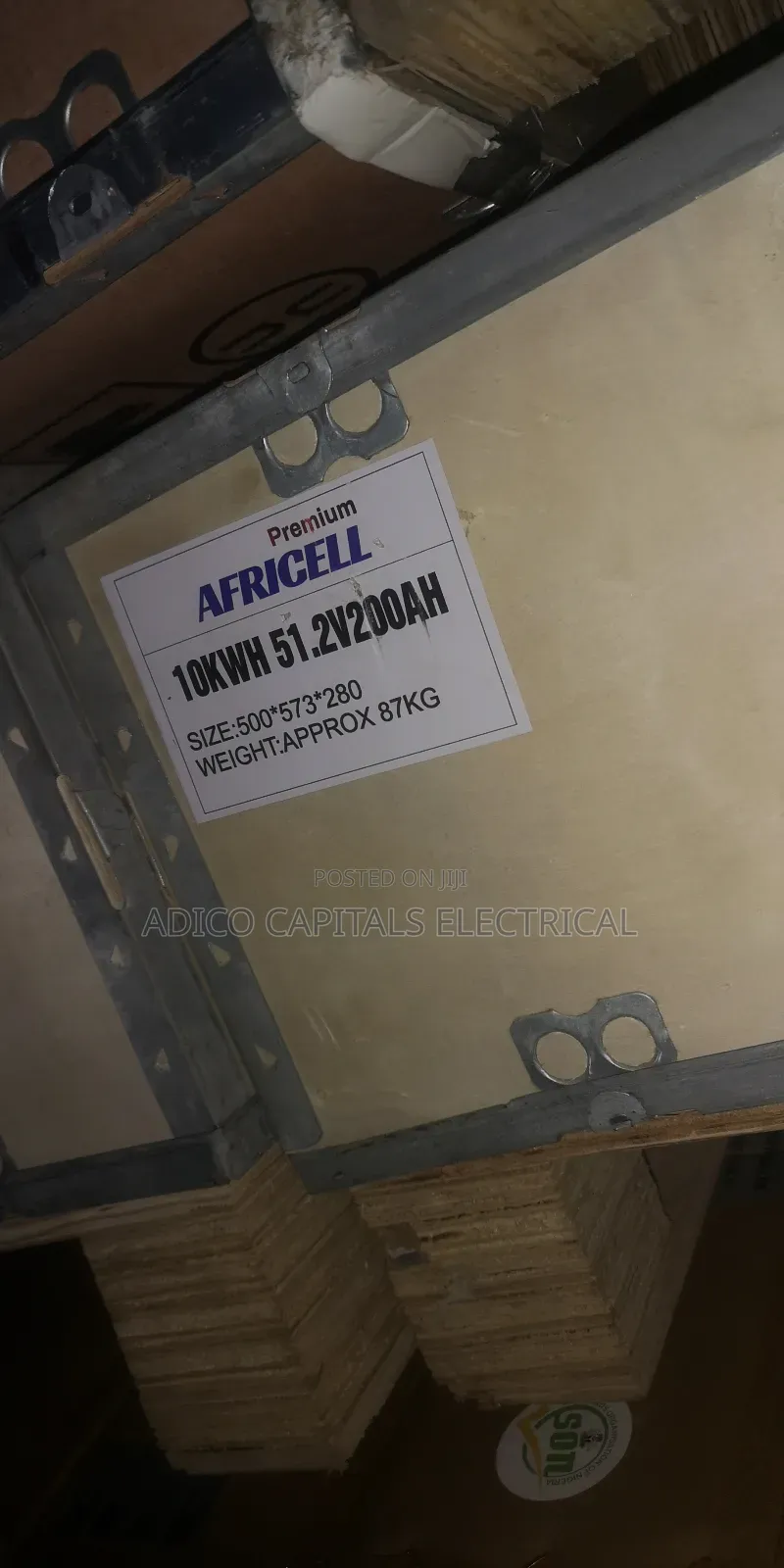 10kwh Africel Lithium Battery