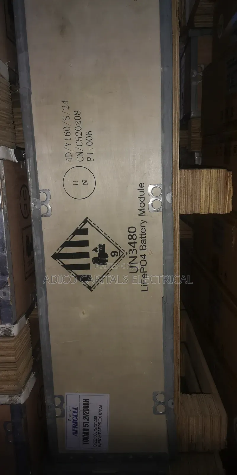 10kwh Africel Lithium Battery
