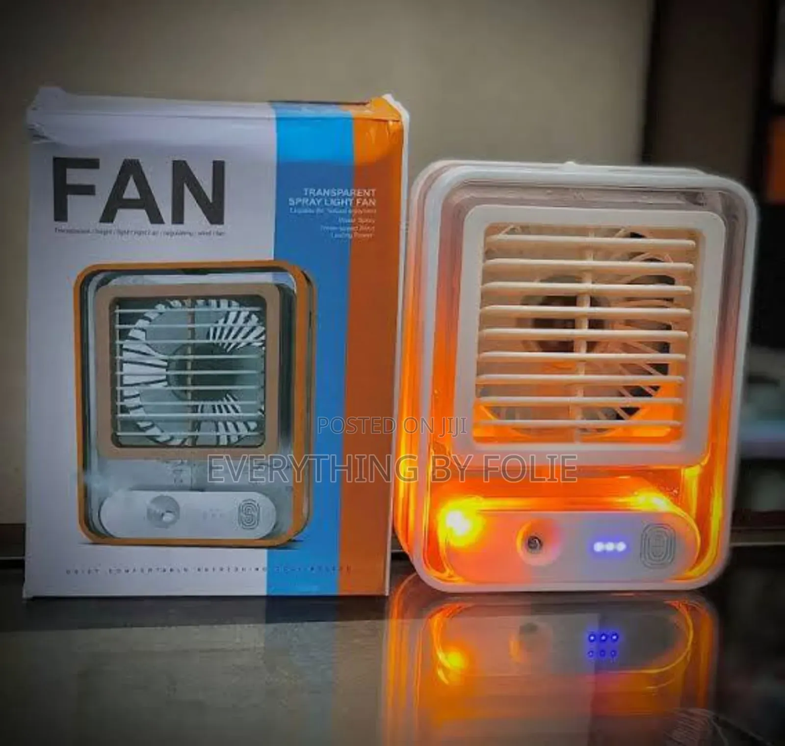 Rechargeable Mini Air Cooler Fan
Colour Varies