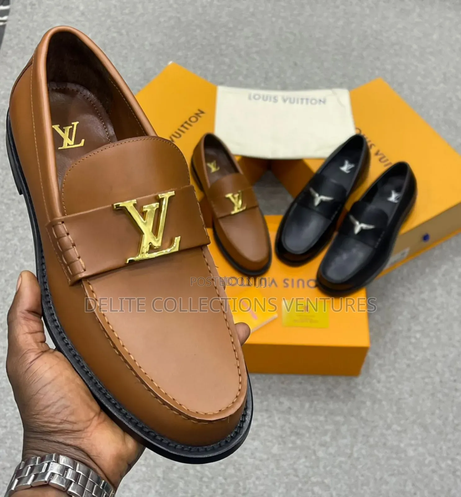 High Quality Louis Vuitton Leather Shoe Now Available