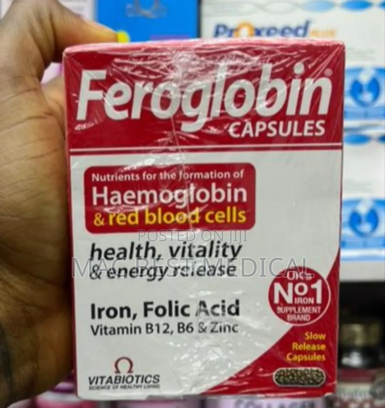 Vitabiotics Feroglobin Capsules
