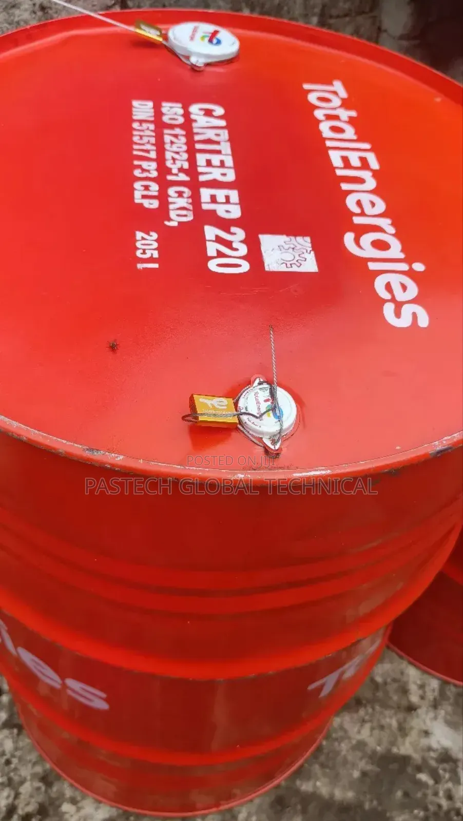 Totalenergies Carter Ep 220 Industrial Gear Oil (208l)