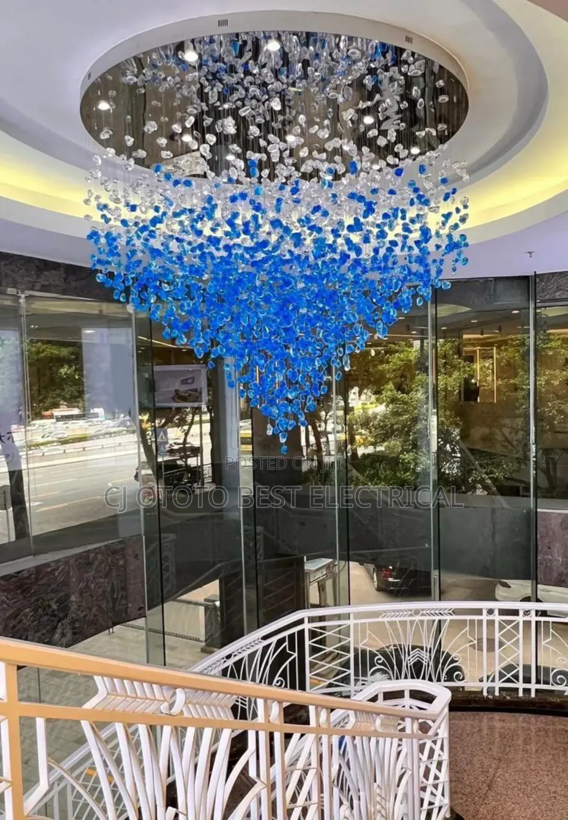 Not Your Regular, Crystal Rain Drop Chandelier Light