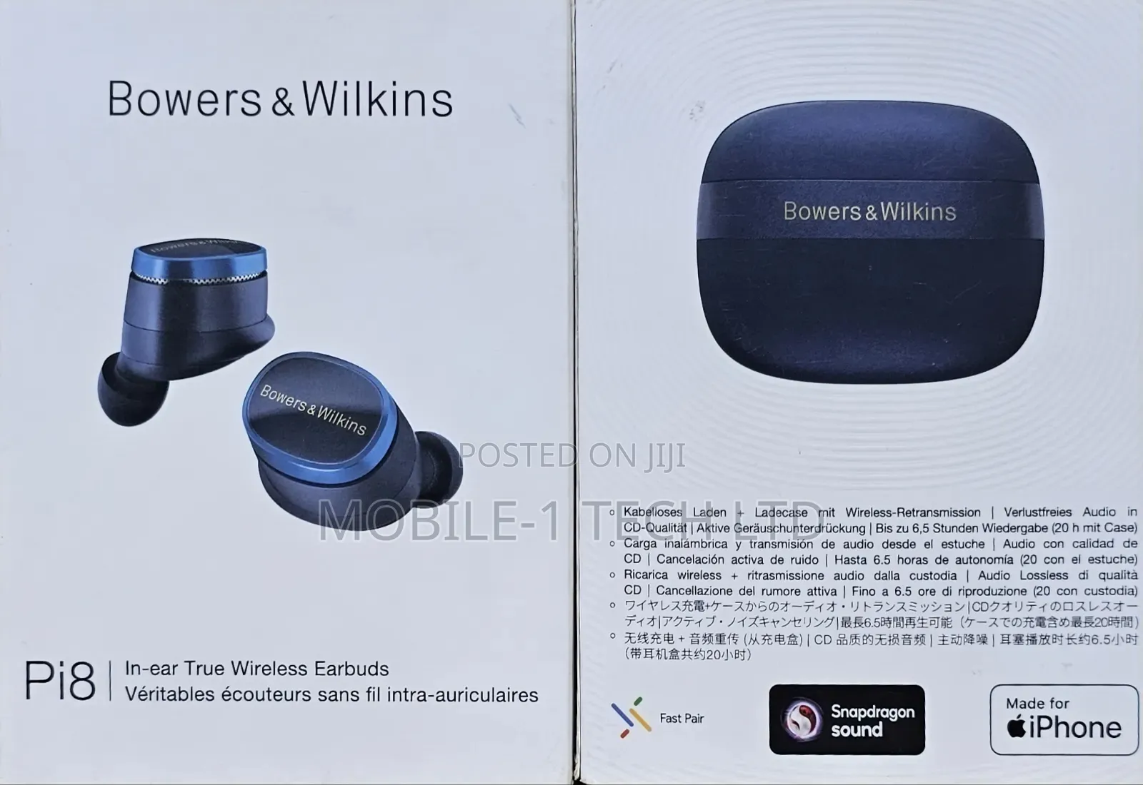 Bowers Wilkins Pi8 Earbuds