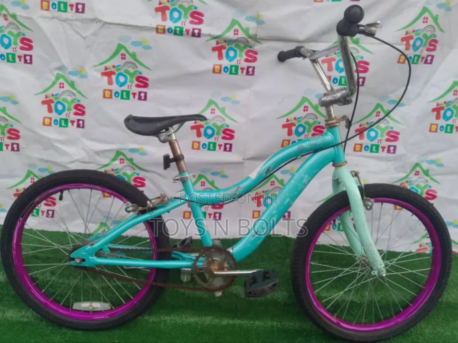 6 to 10 Years Children's Bicycle Size 20 Sea Green