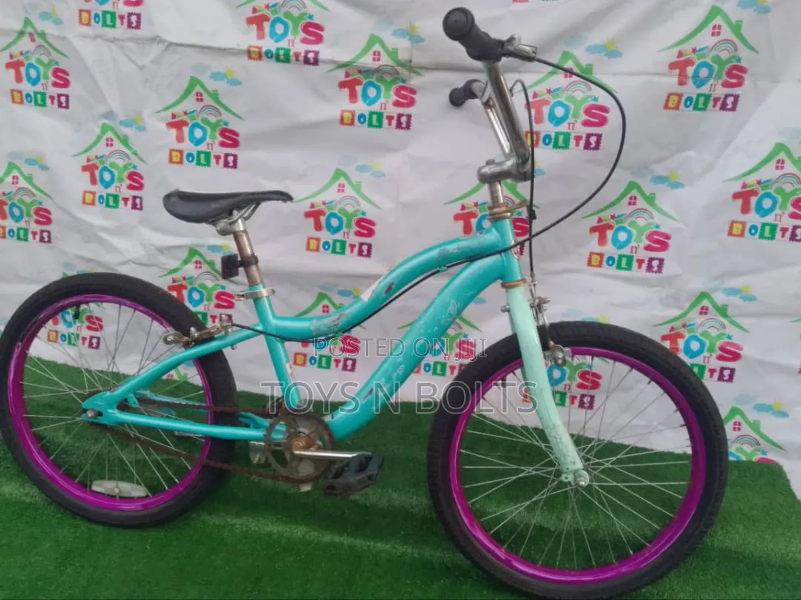 6 to 10 Years Children's Bicycle Size 20 Sea Green