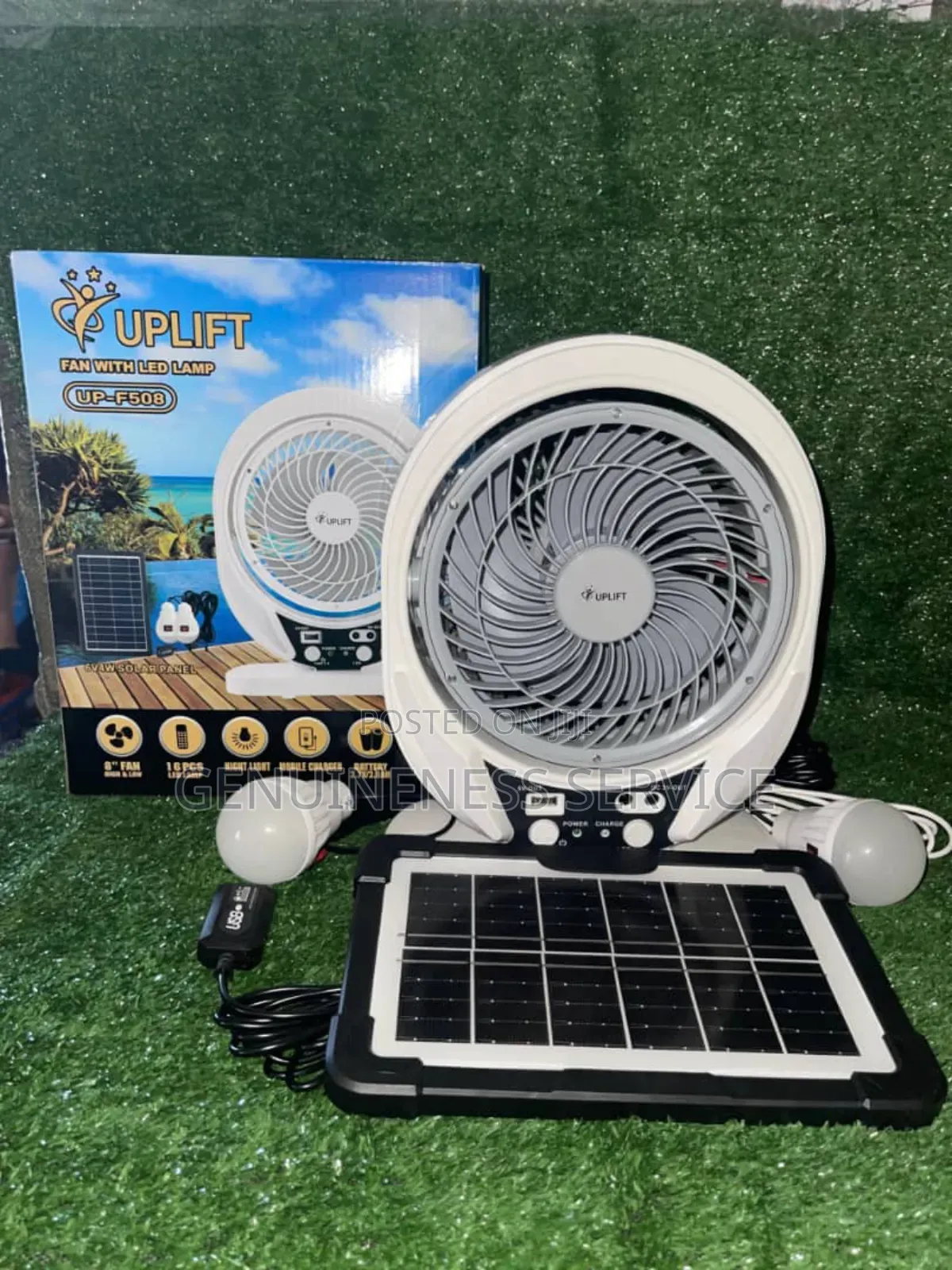 Solar Table Fan